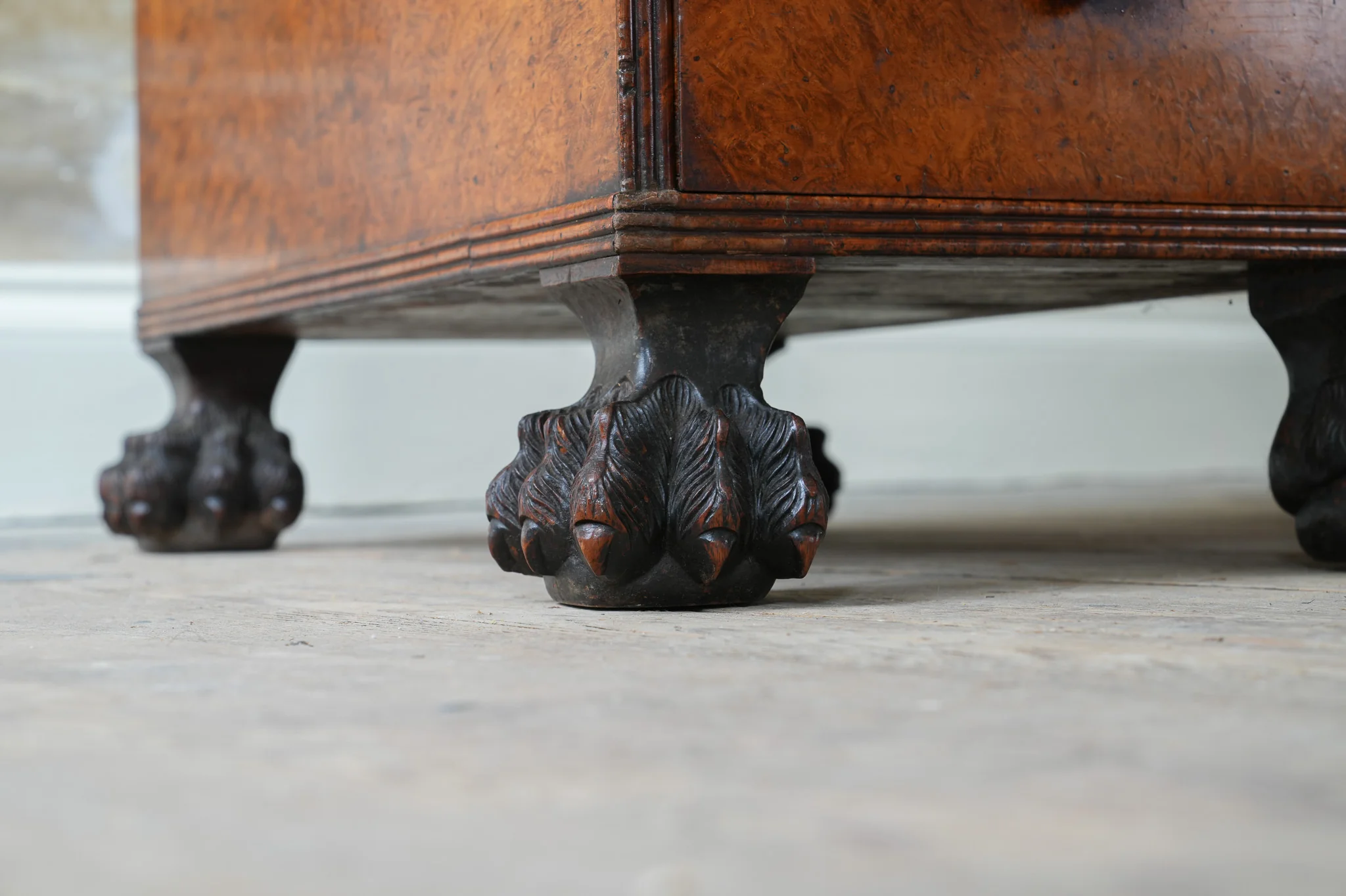 A George IV Amboyna Campaign Desk - Image 23