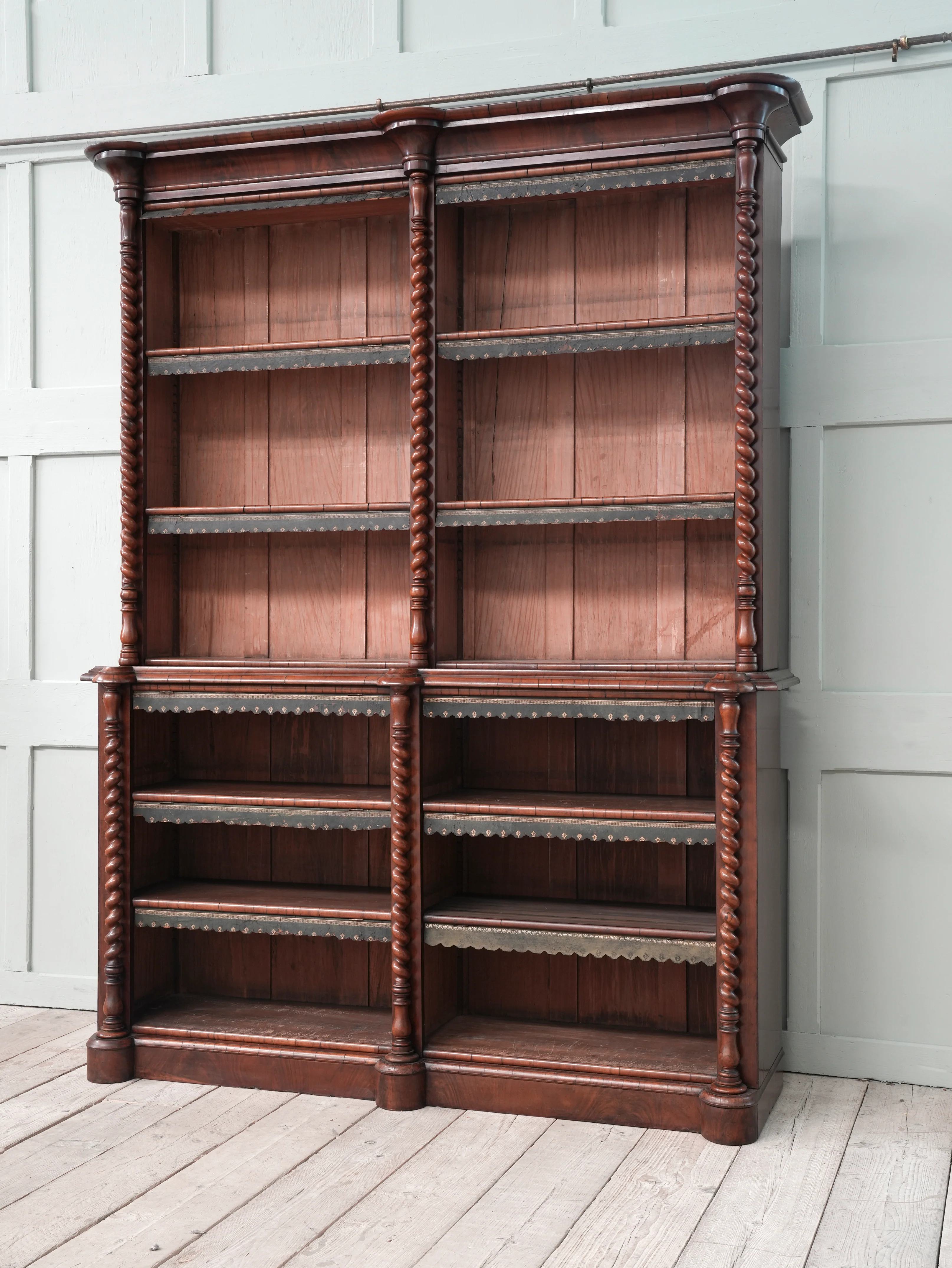 A George IV Mahogany Library Bookcase - Image 7