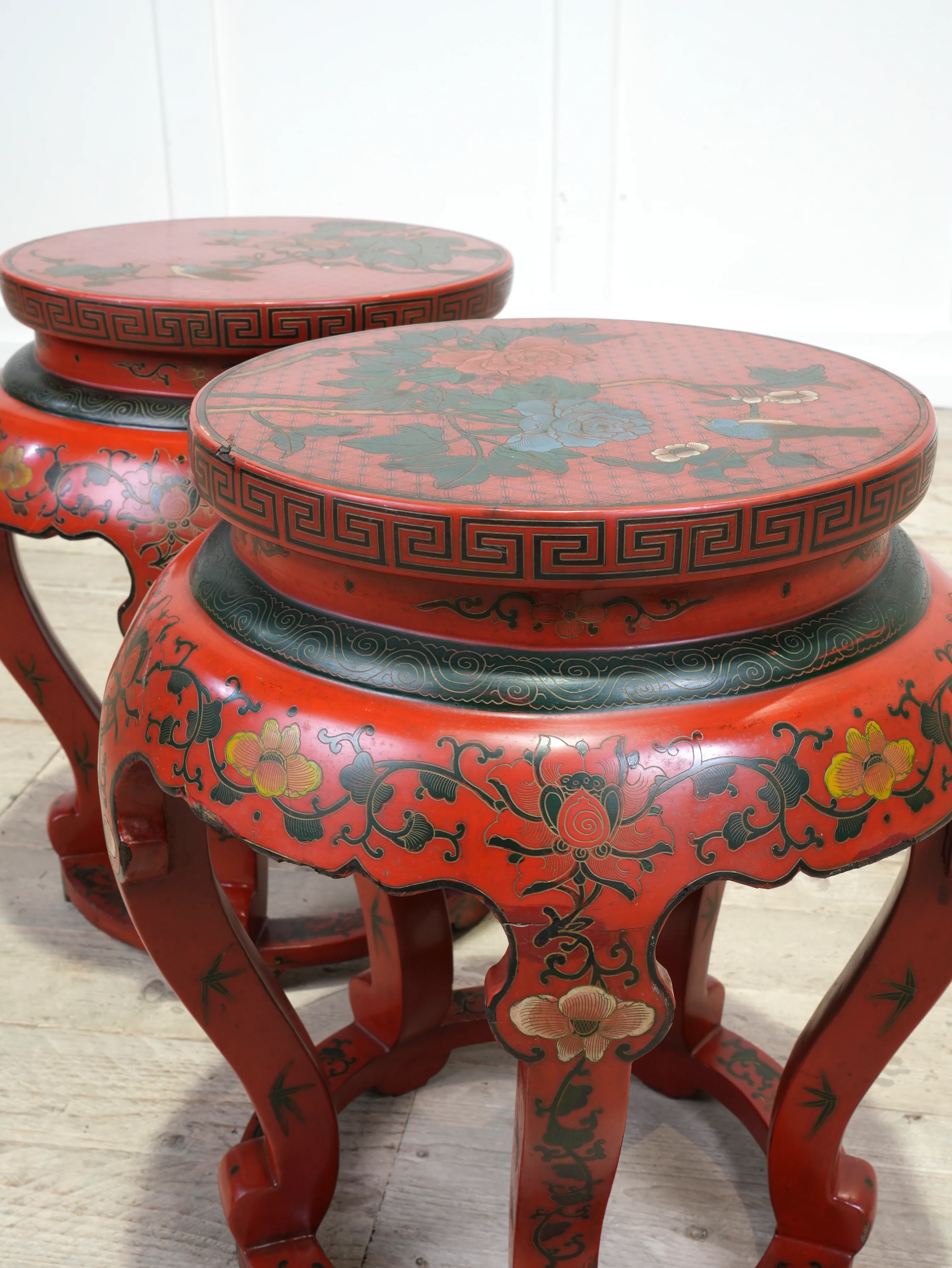 A Pair of Chinoiserie Tables - Image 4