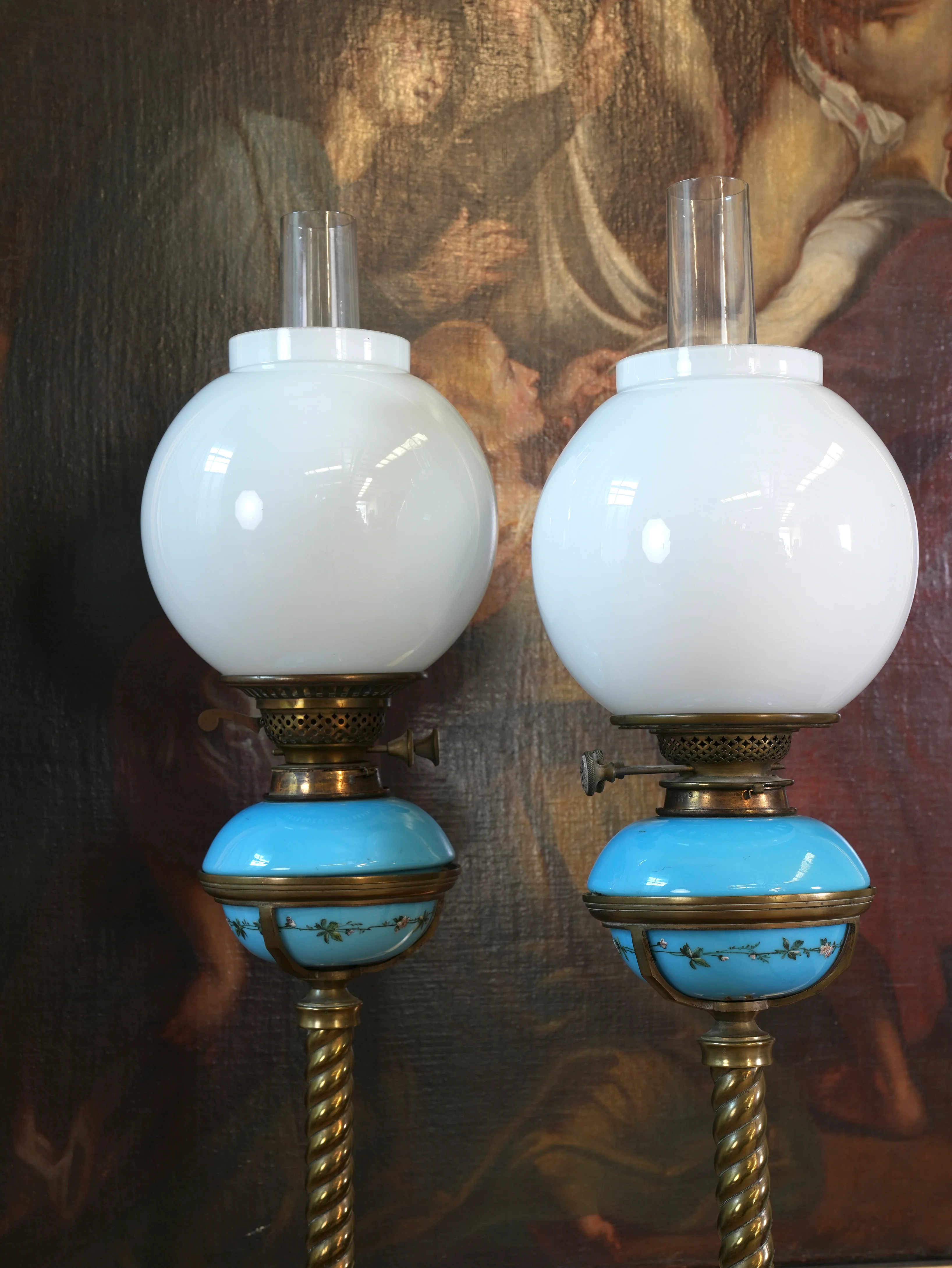 A Pair of Gas Lamps - Image 9