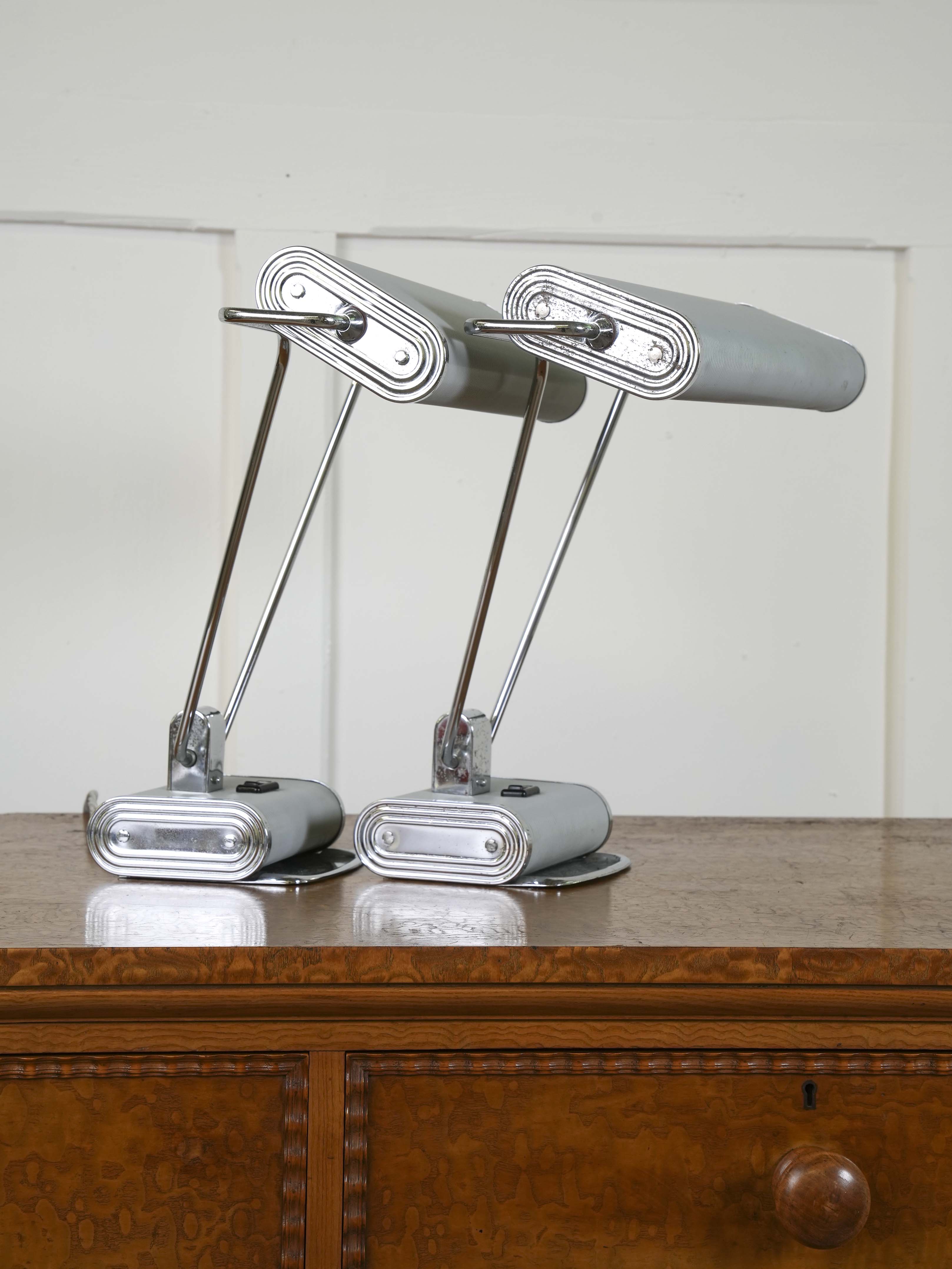 A Pair of Eileen Gray Desk Lamps - Image 15