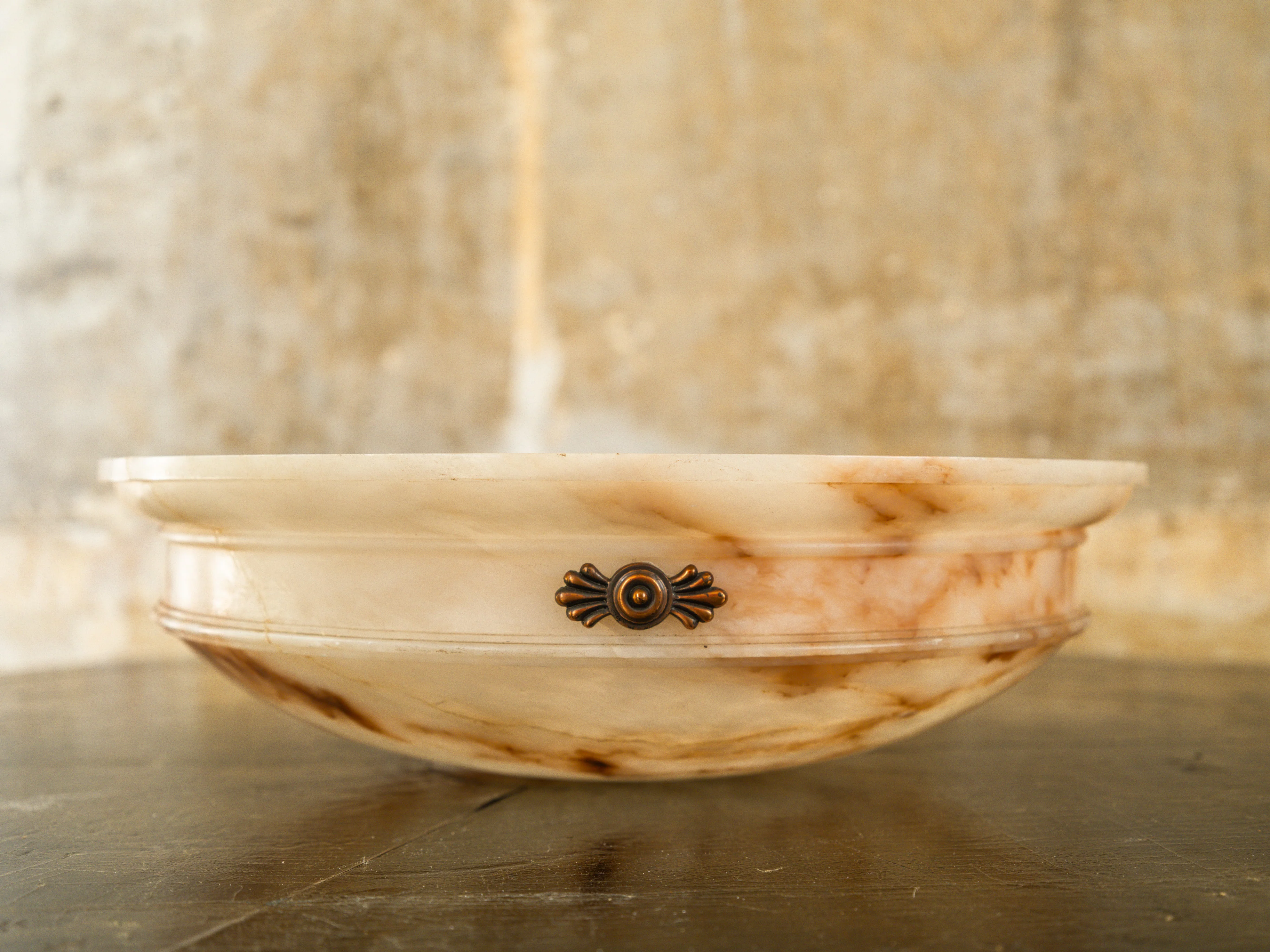 An Alabaster Dish Light - Image 7
