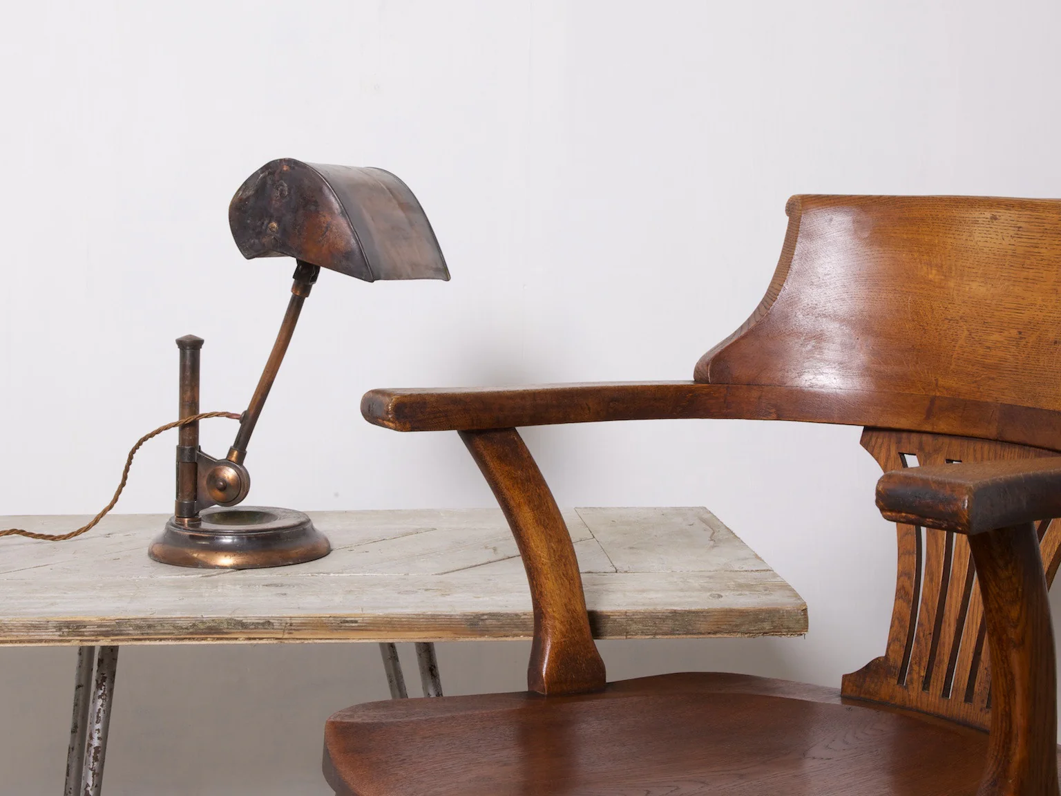 American Bankers Desk Lamp - Image 6