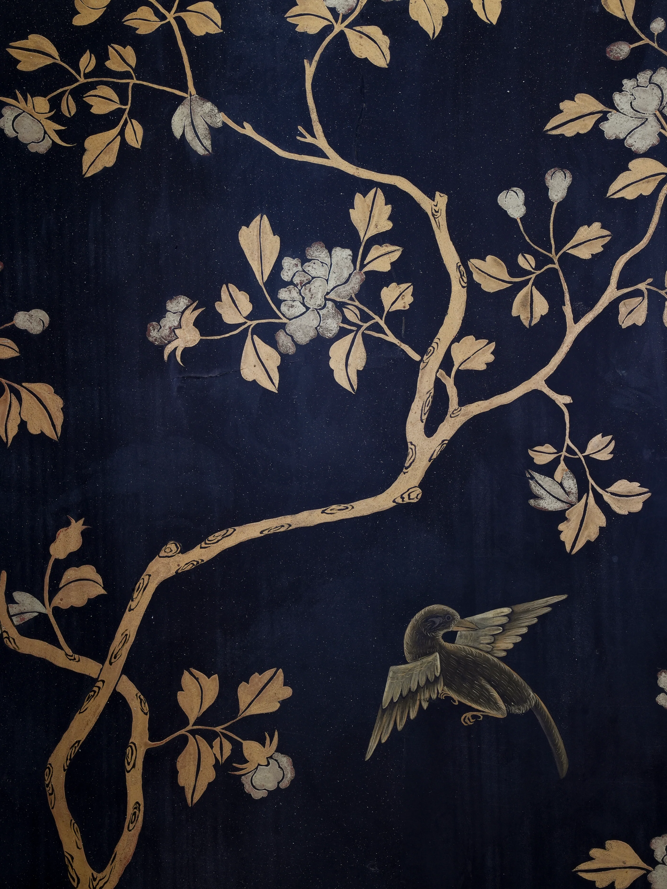 A Regency Eight-Fold Lacquered Room Screen - Image 8