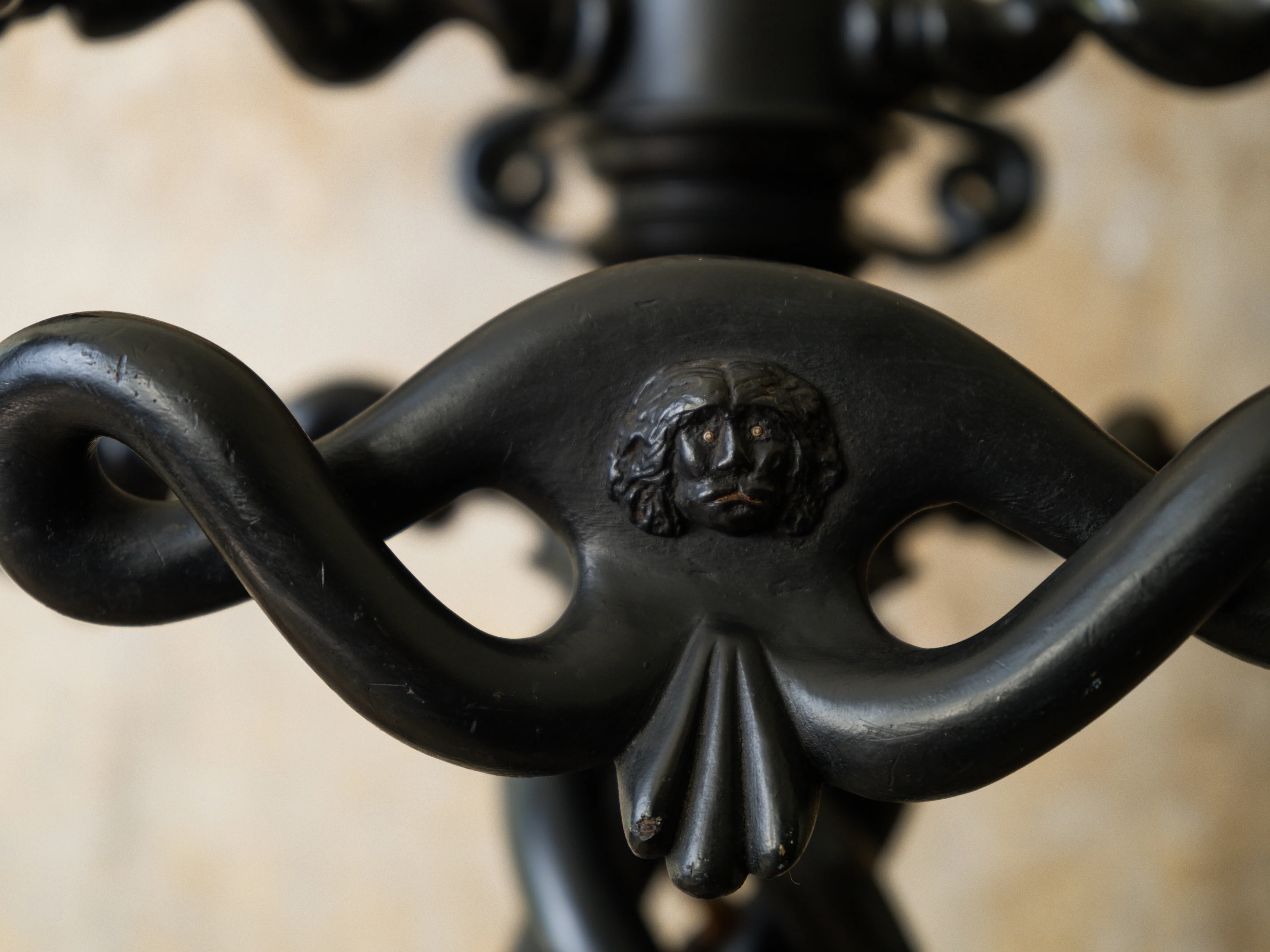A 19th Century Ebonised Hat & Coat Stand - Image 10