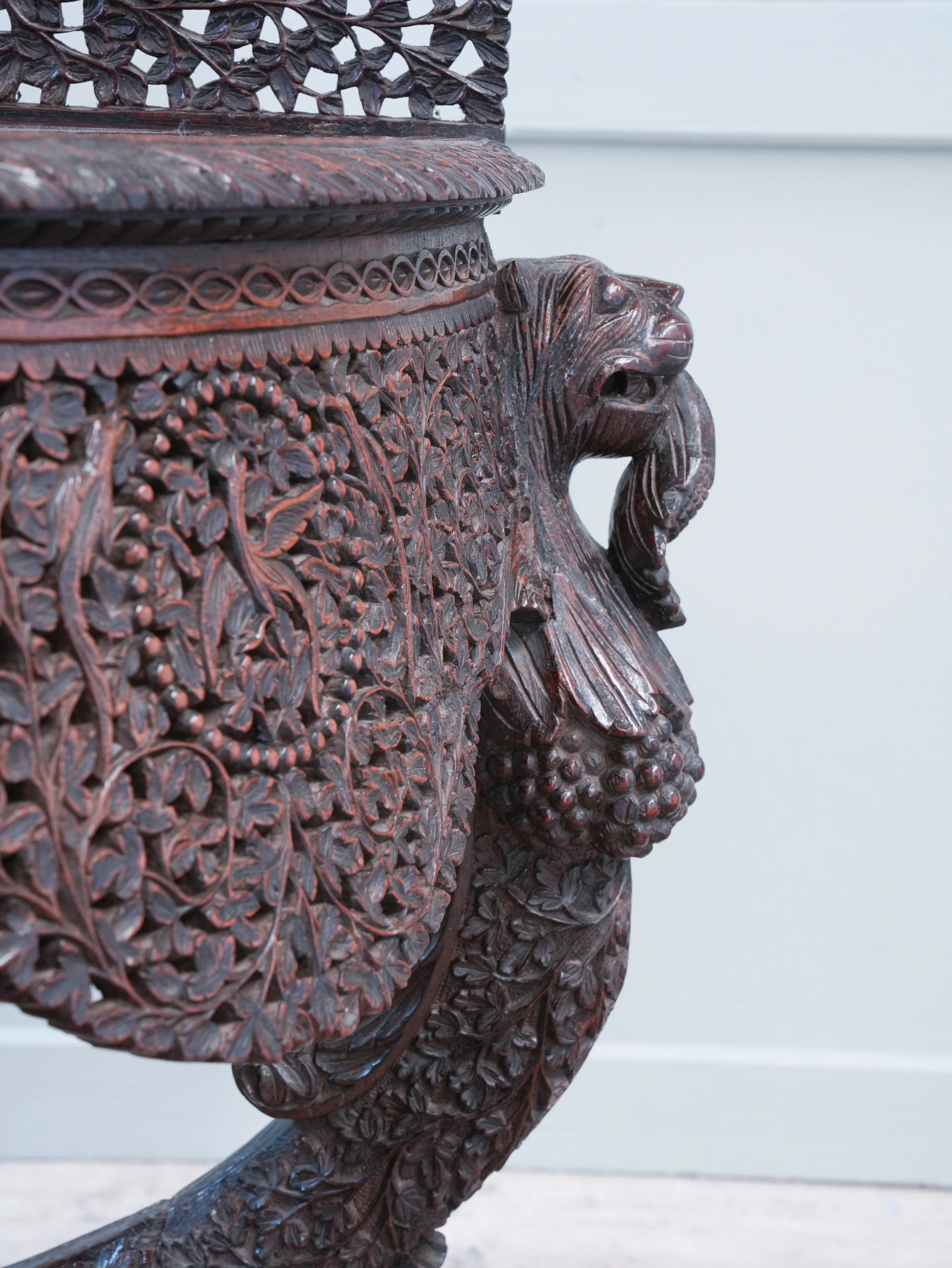 A Pair of 19th Century Anglo Indian Console Tables - Image 14