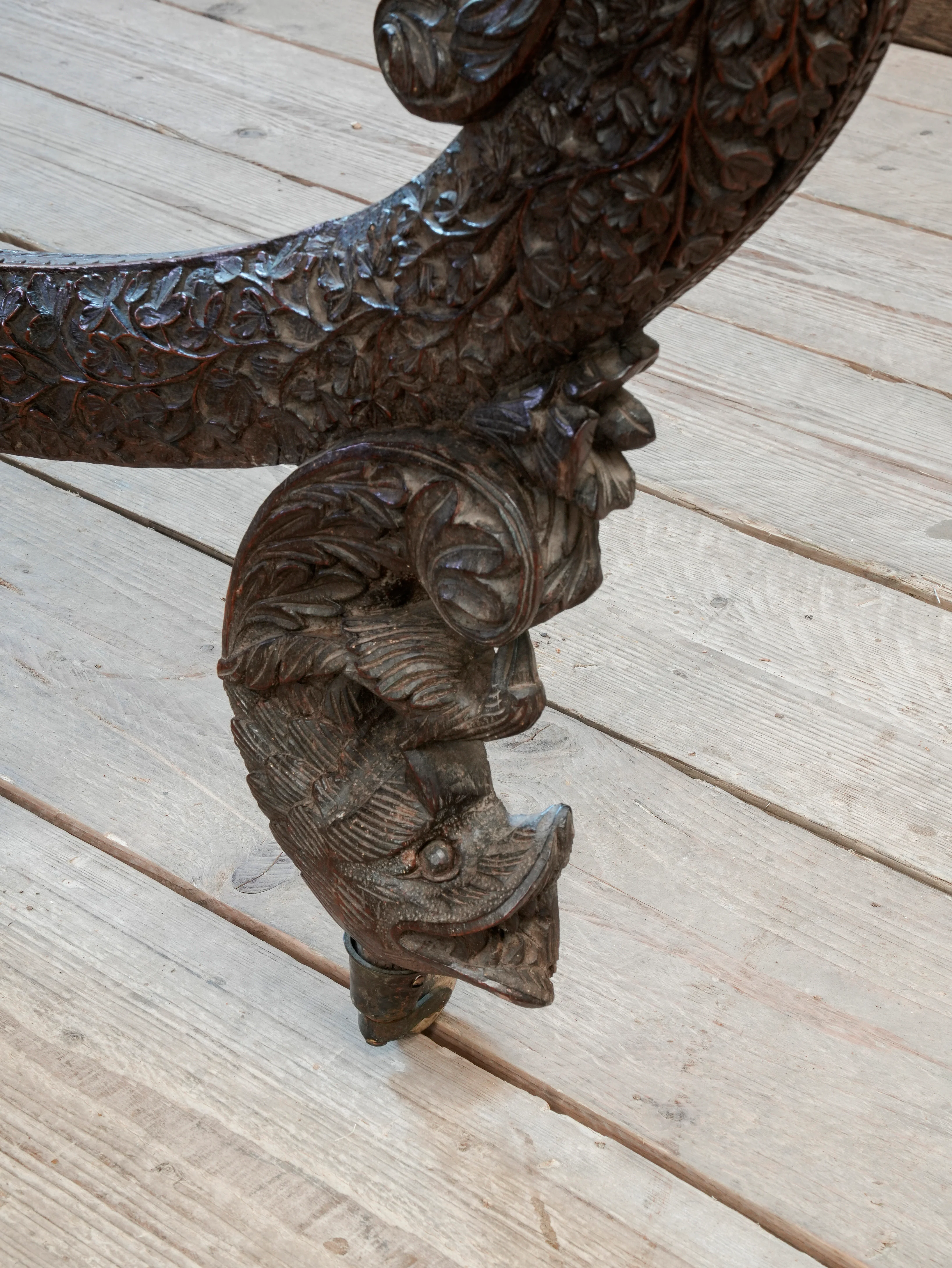 A Pair of 19th Century Anglo Indian Console Tables - Image 21