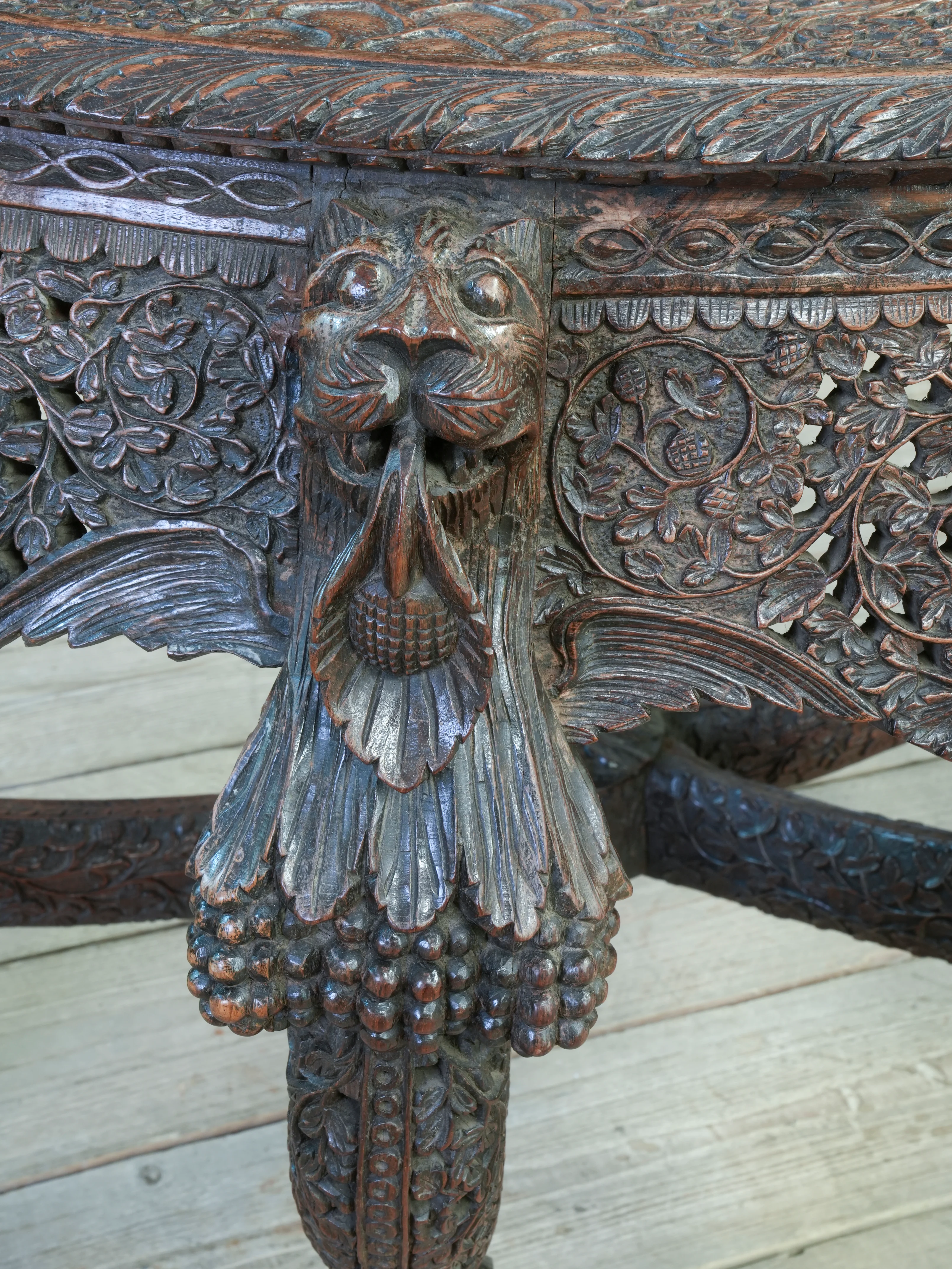 A Pair of 19th Century Anglo Indian Console Tables - Image 8