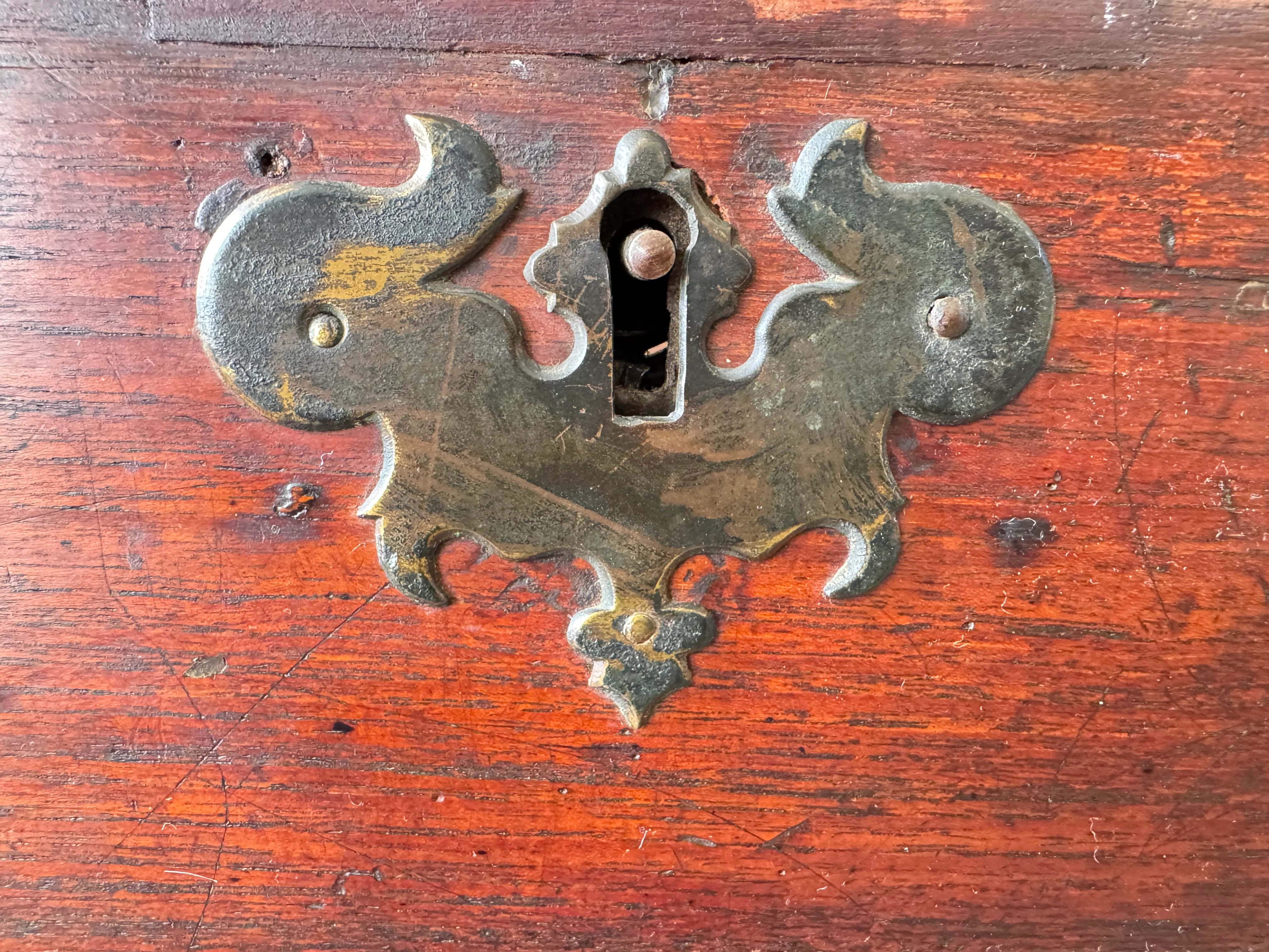 An Anglo Indian Mule Chest - Image 4