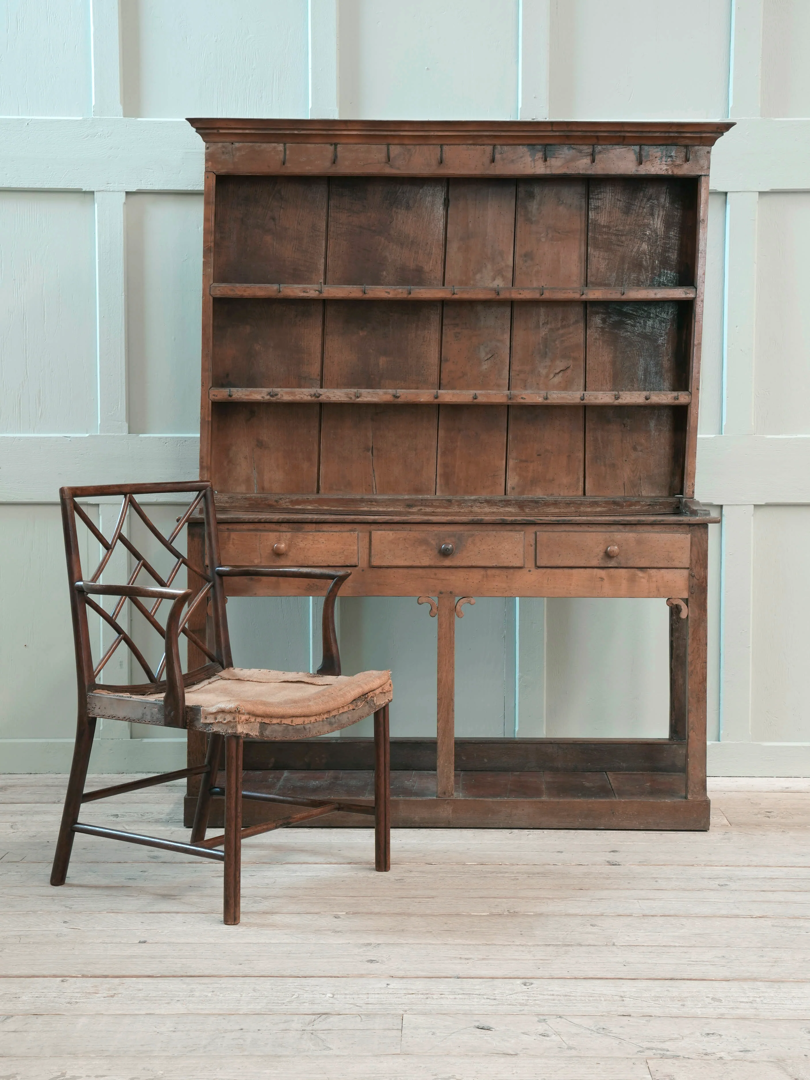 A Scottish George III Mahogany Cockpen Armchair - Image 8