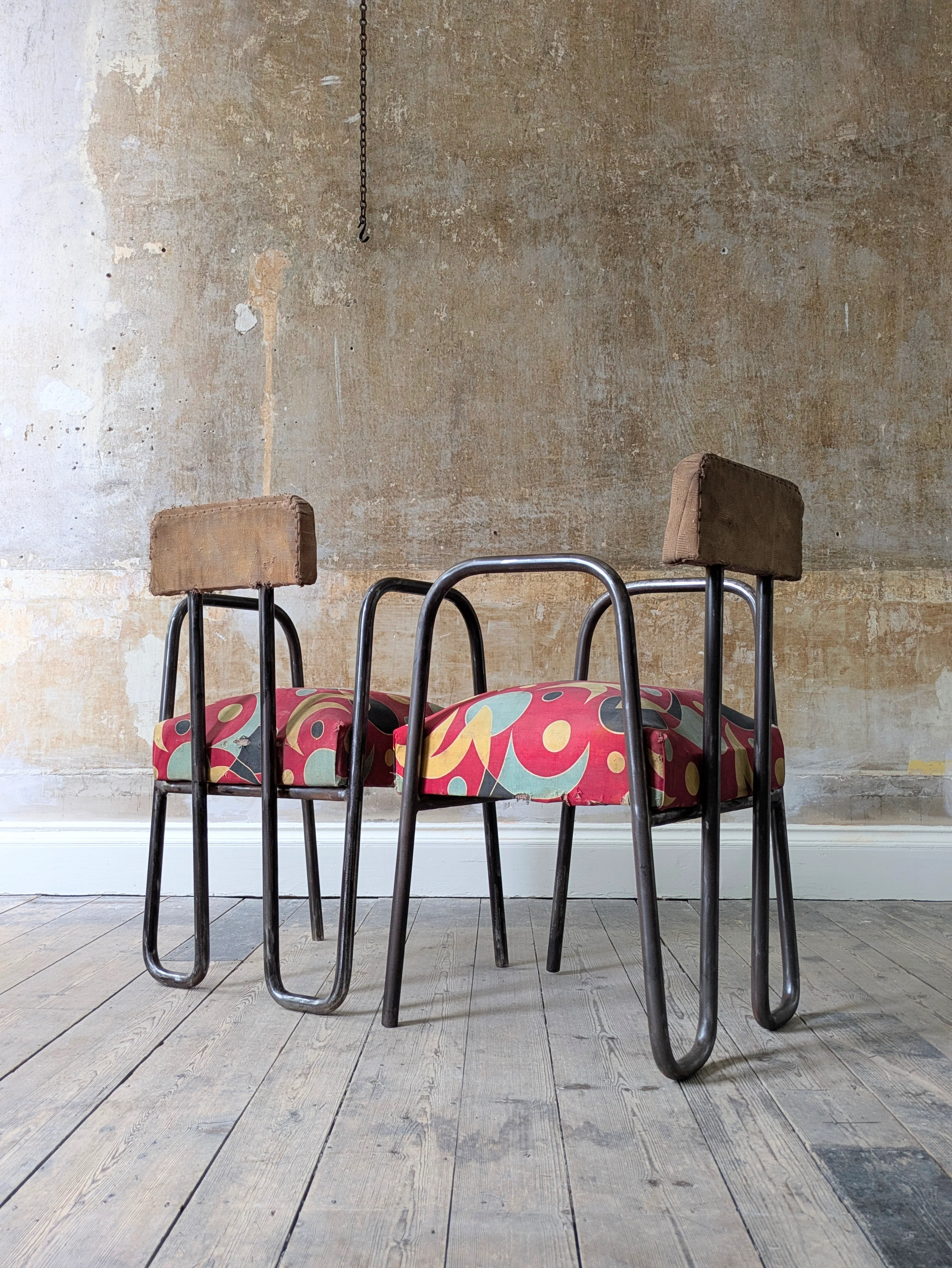 Tubular Steel Modernist Chairs - Image 3