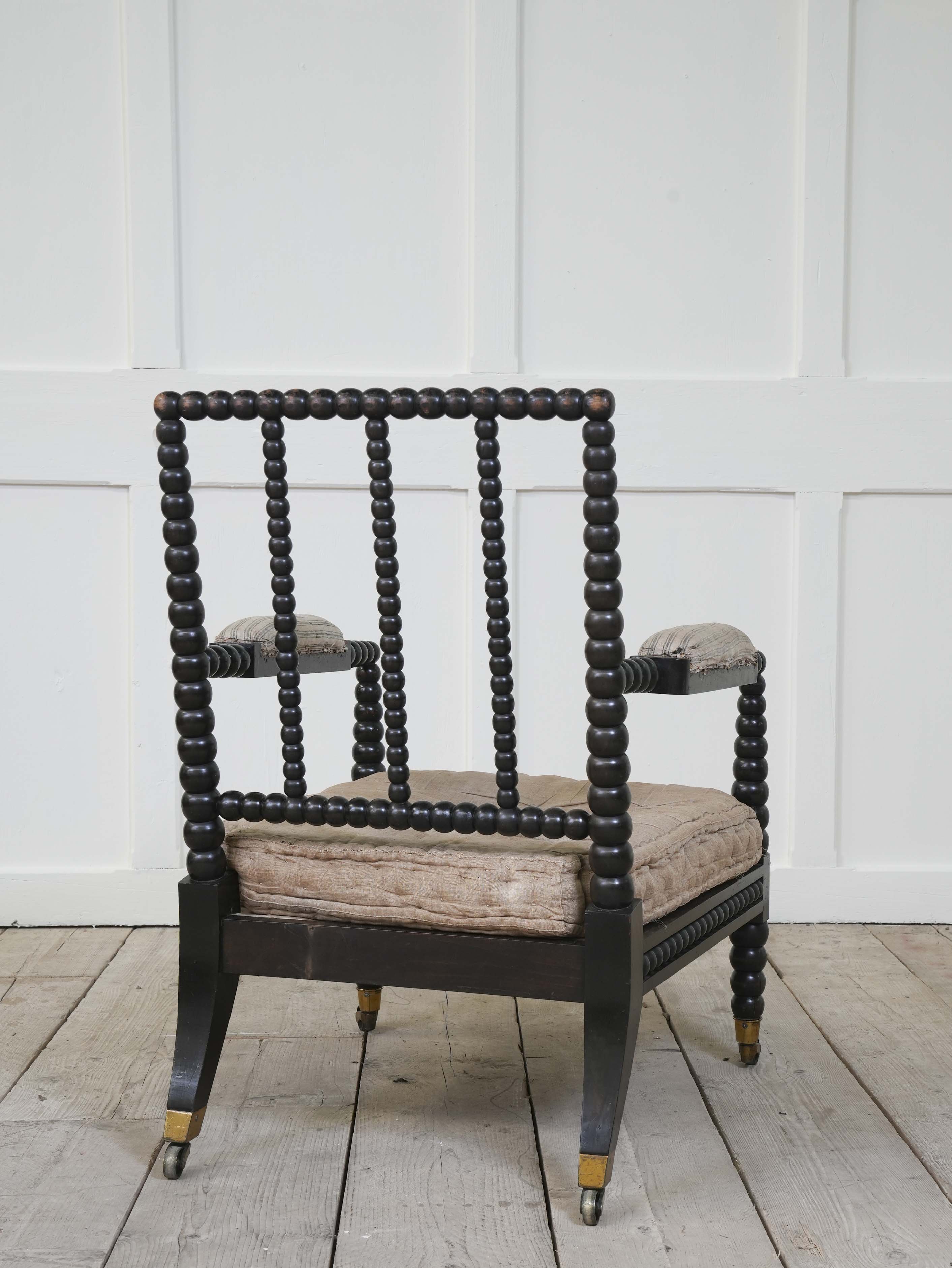 A James Mein Snr of Kelso Bobbin Chair - Image 17