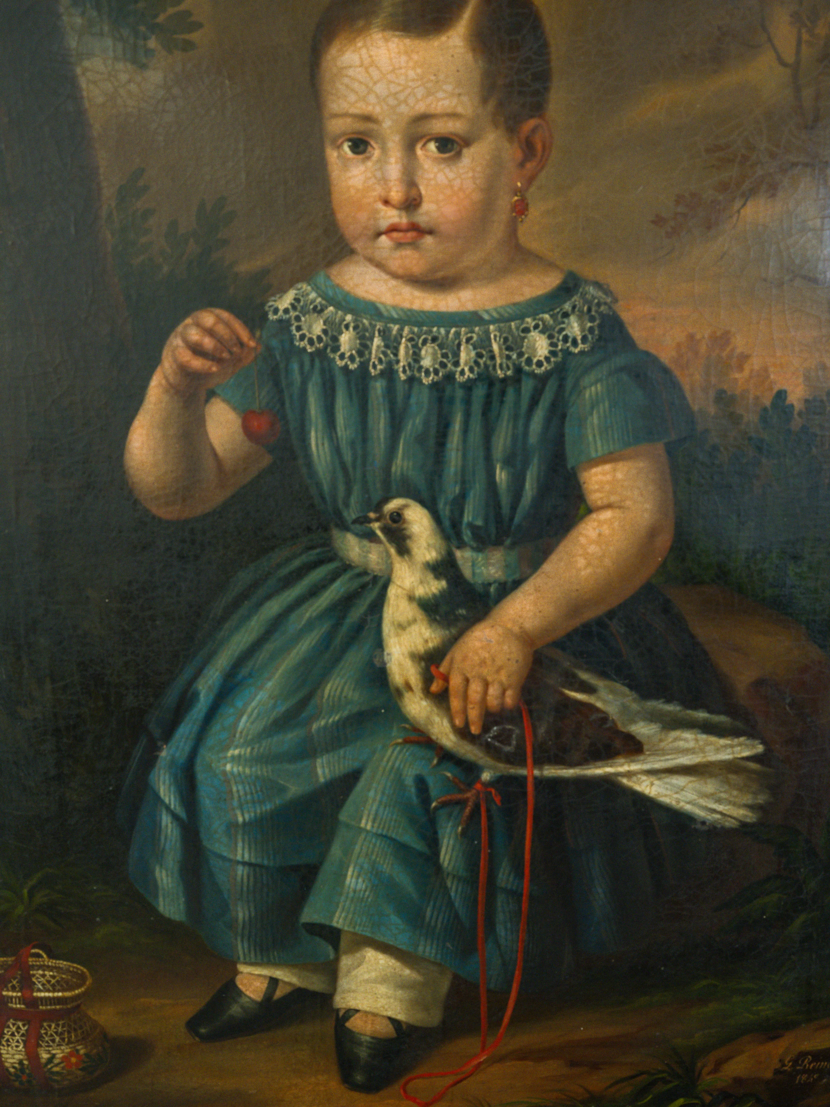 A 19th Century Oil of Seated Boy - Image 10