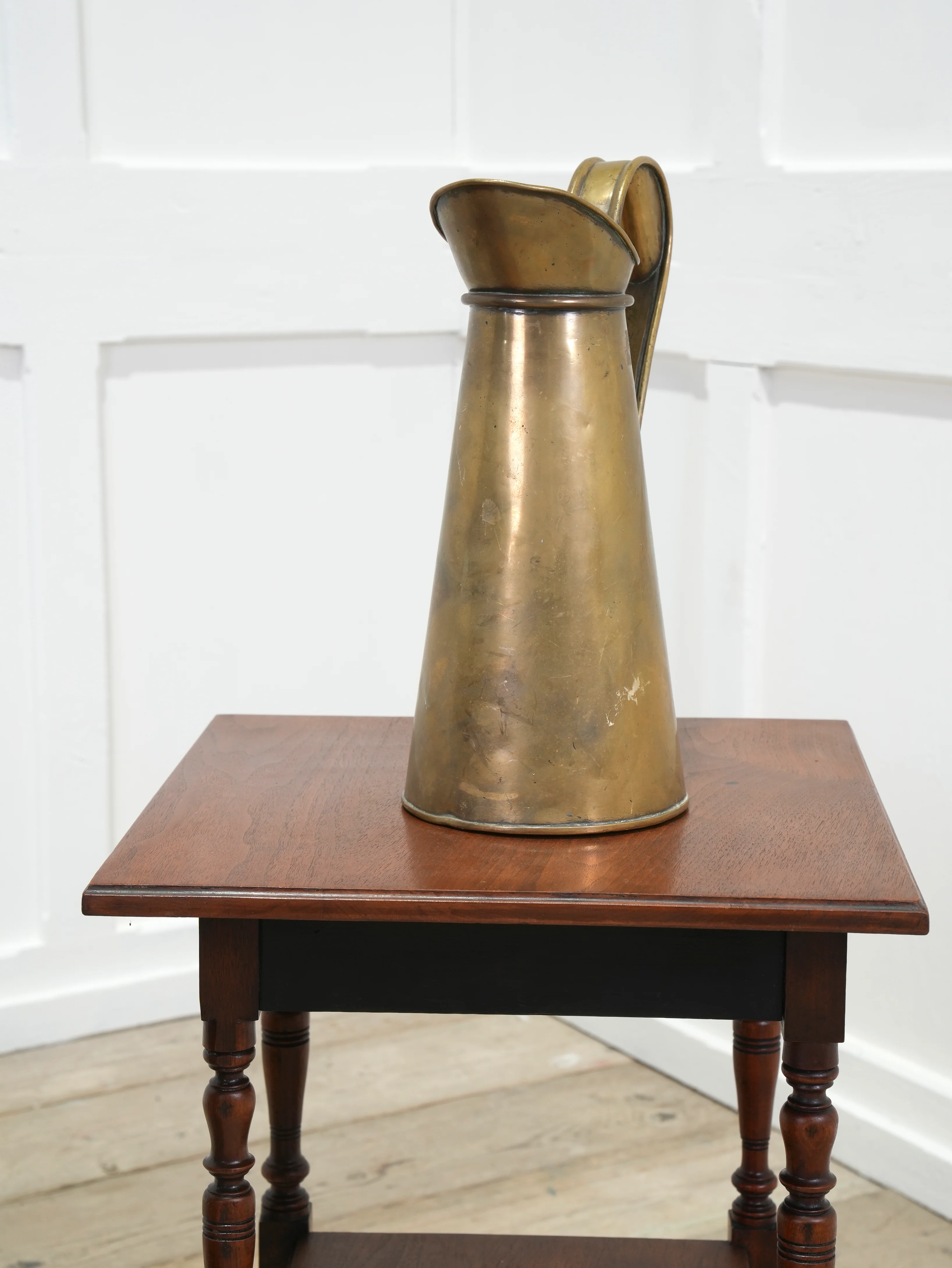 A 19th Century Brass Jug - Image 3