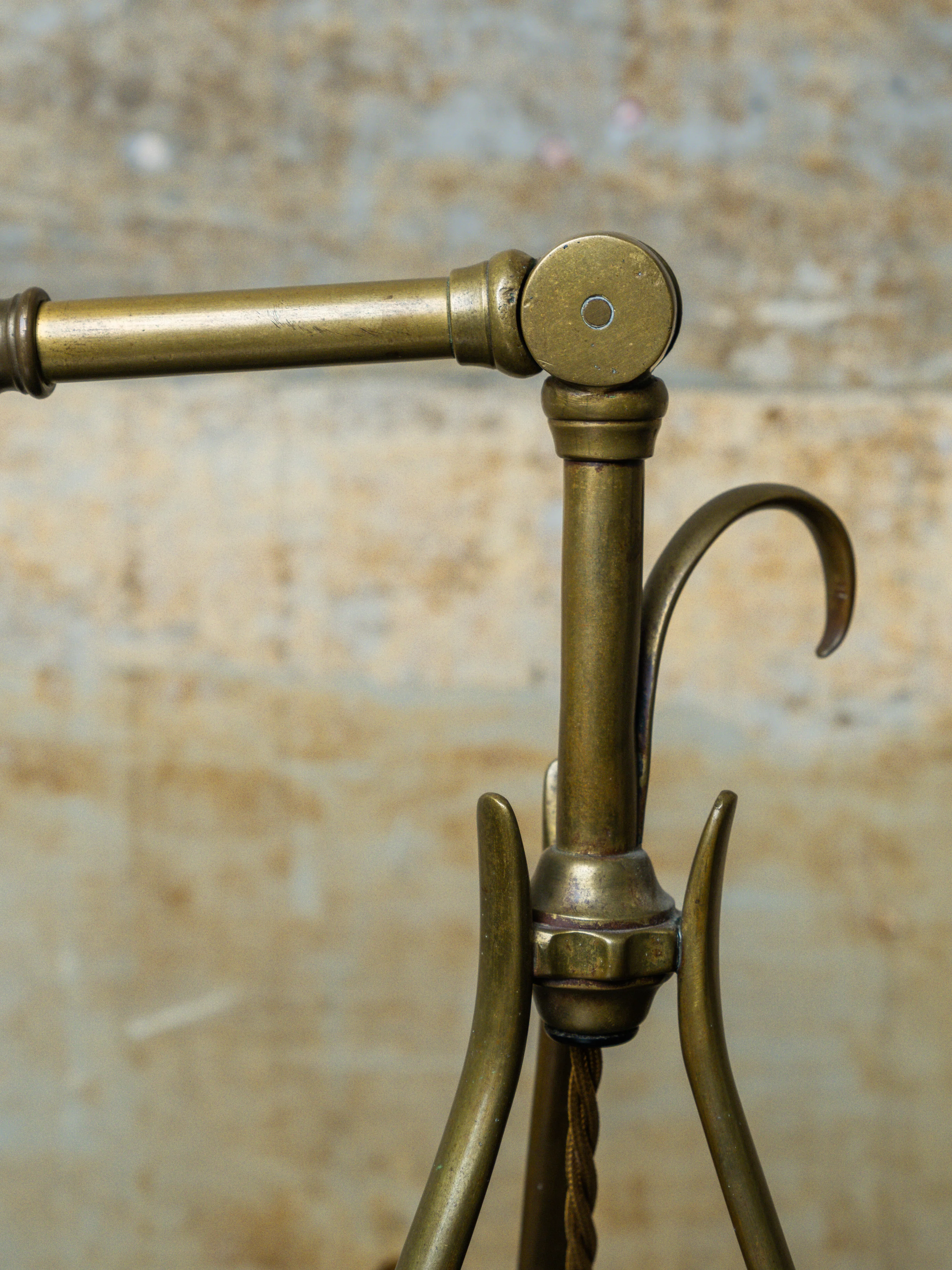 An Adjustable Brass W A S Benson Table Lamp - Image 12
