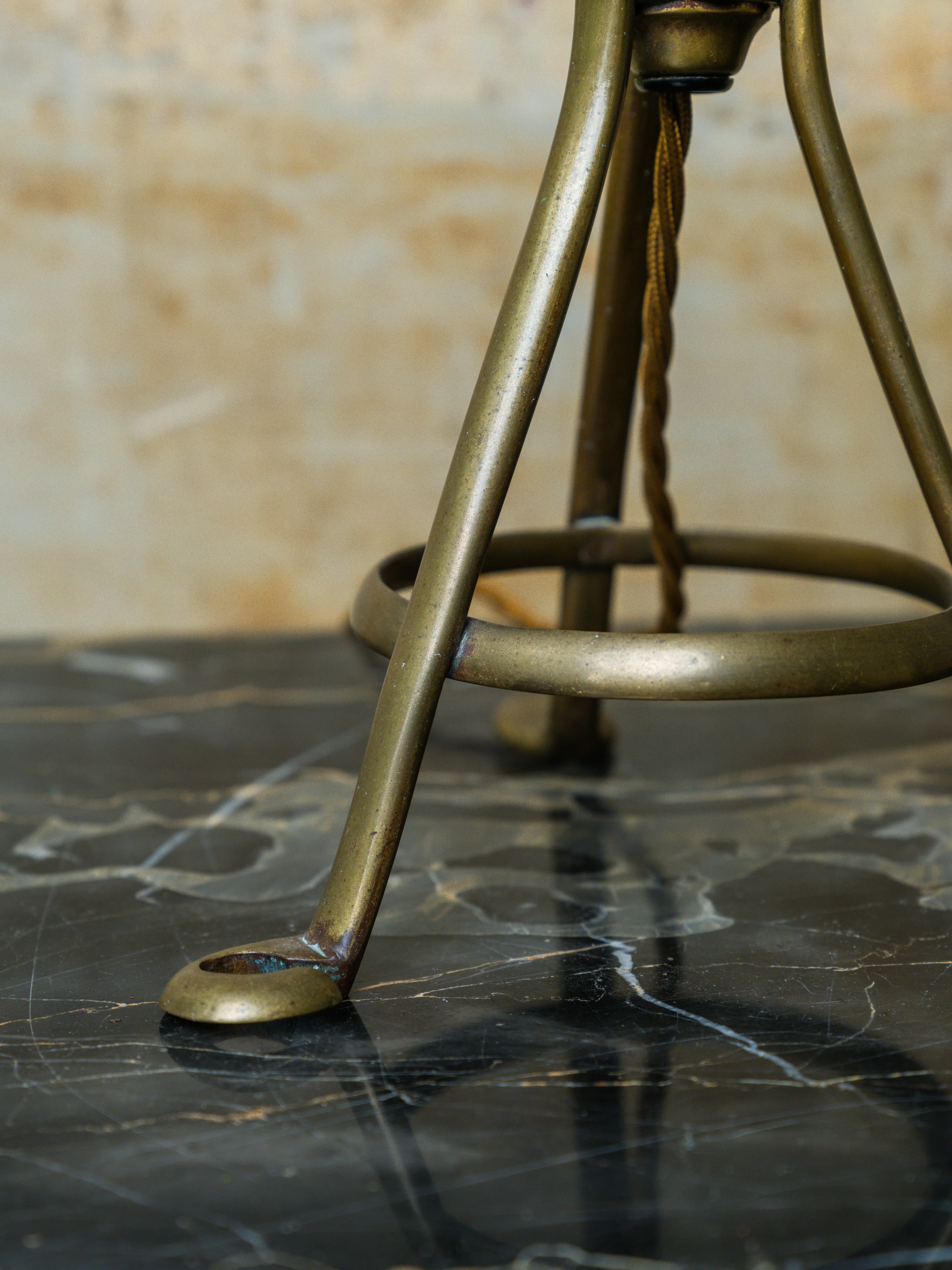 An Adjustable Brass W A S Benson Table Lamp - Image 4