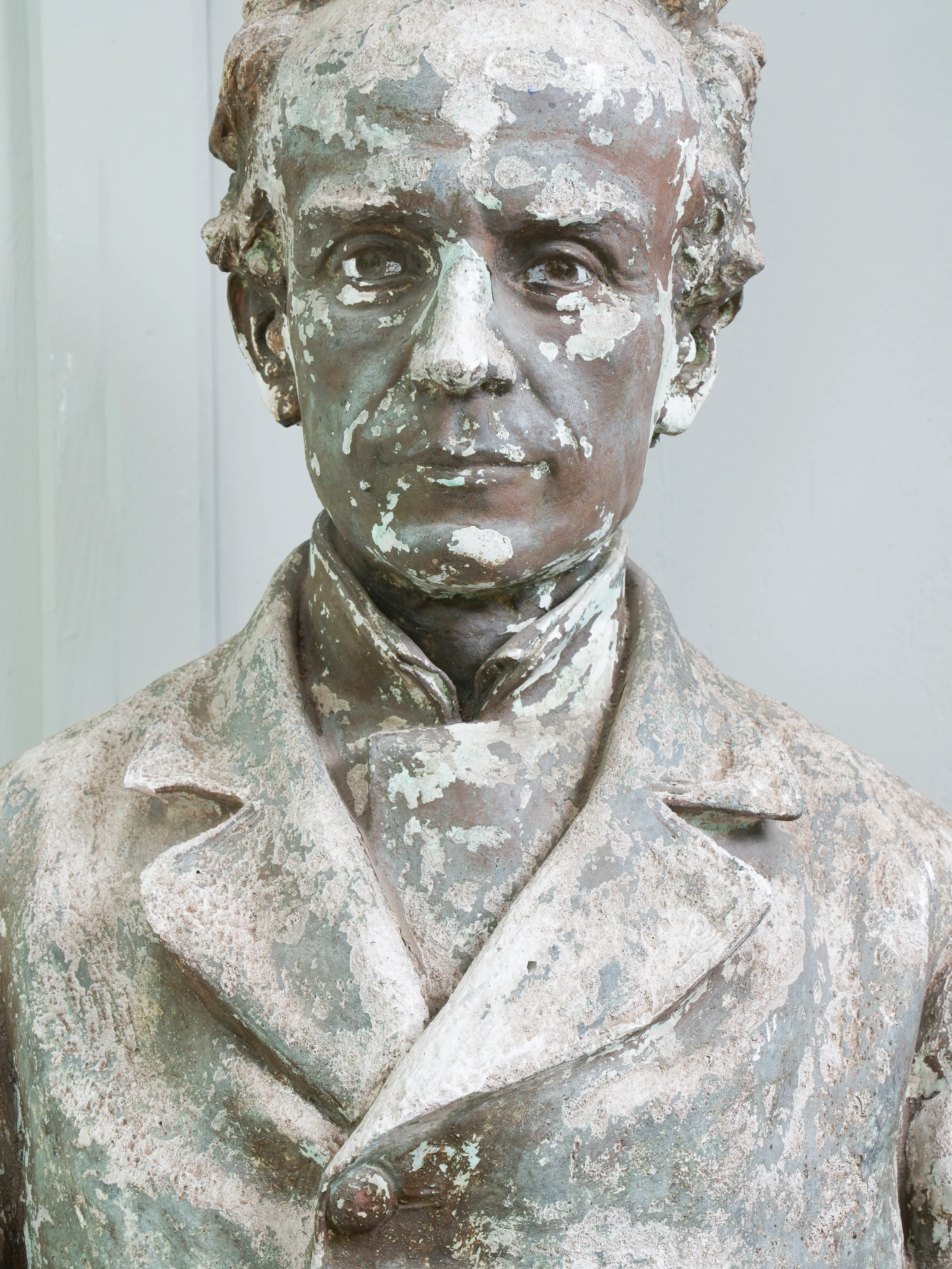 A 19th Century Italian Plaster Bust - Image 2