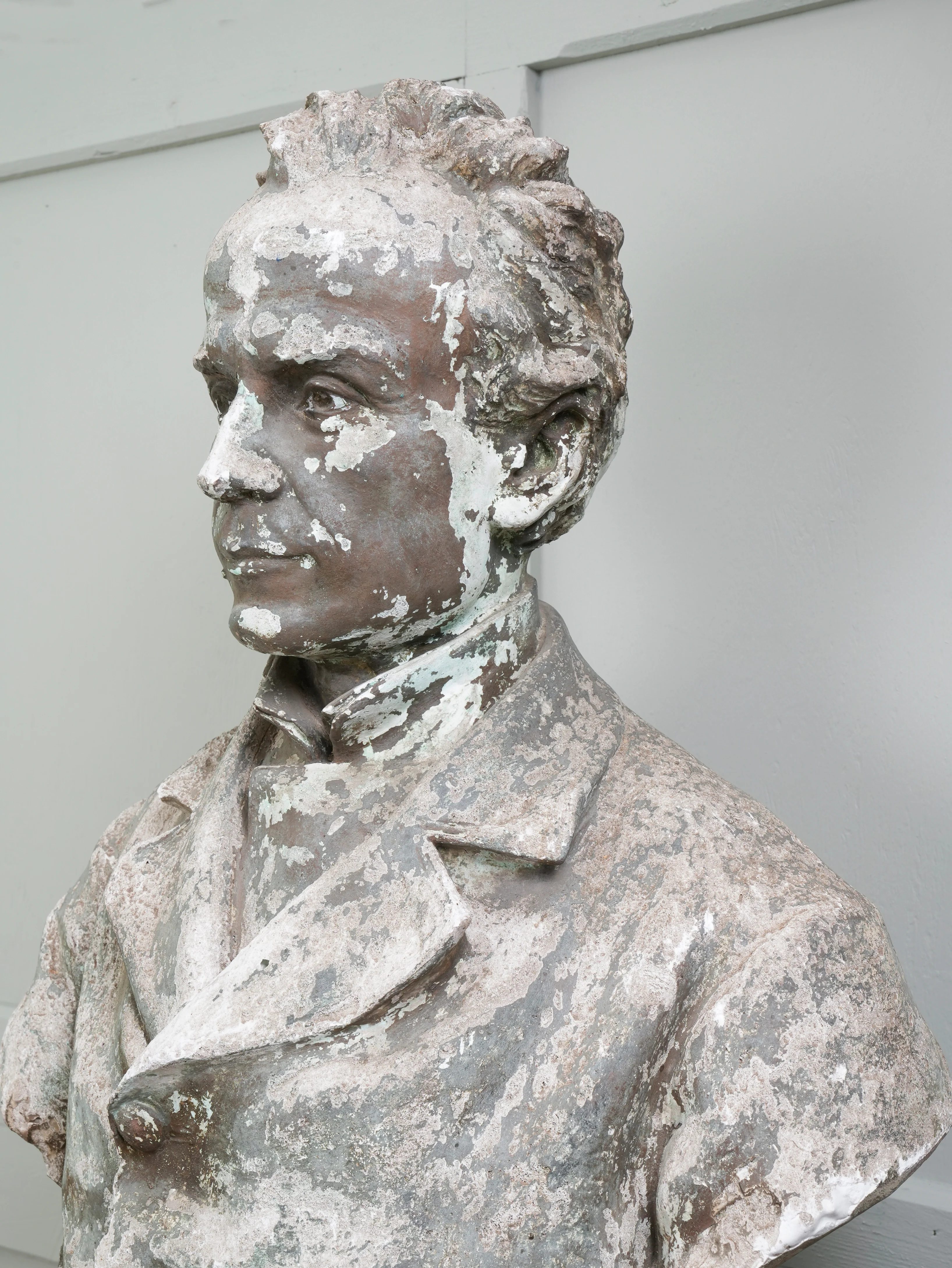 A 19th Century Italian Plaster Bust - Image 5