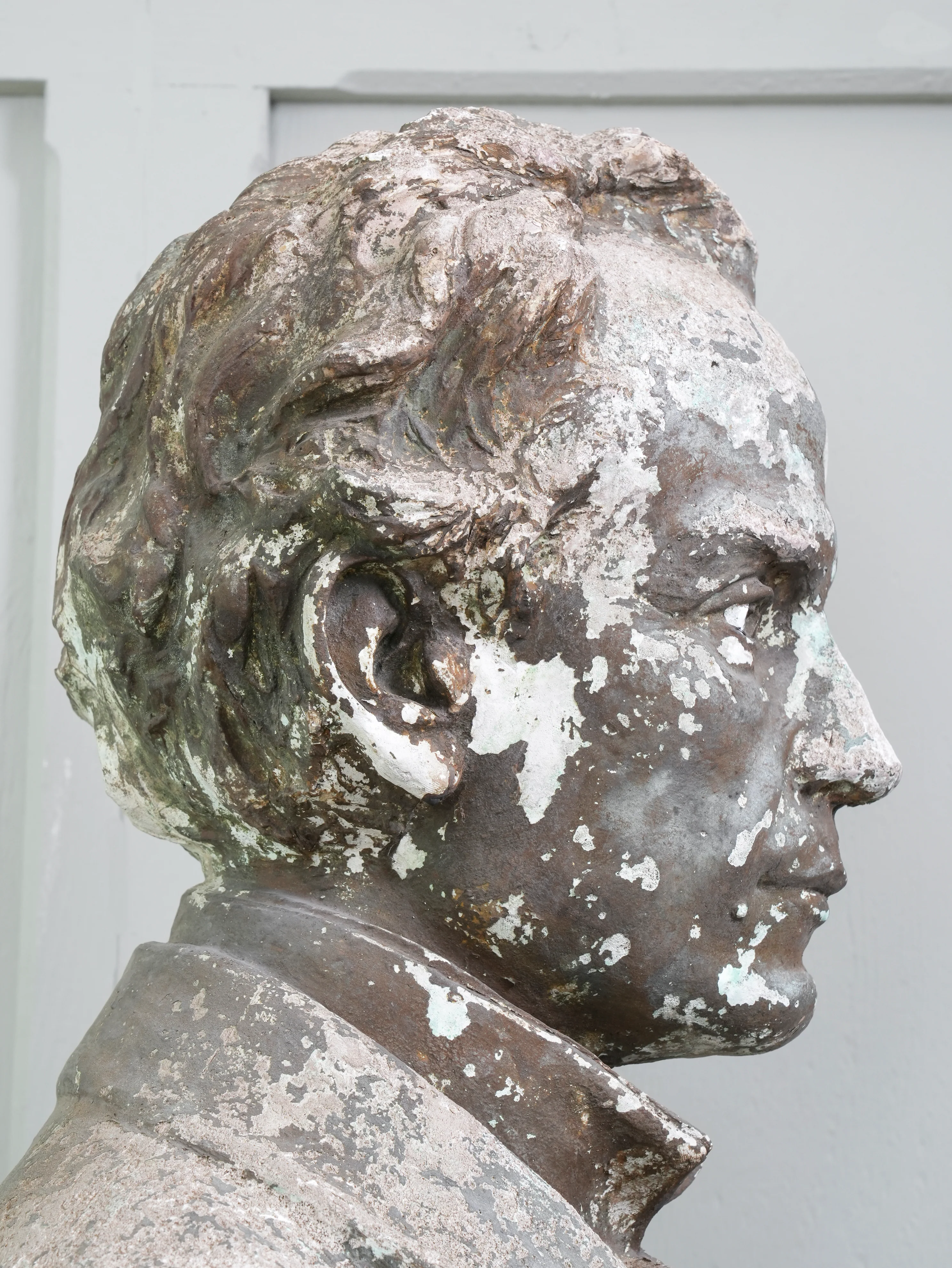 A 19th Century Italian Plaster Bust - Image 9