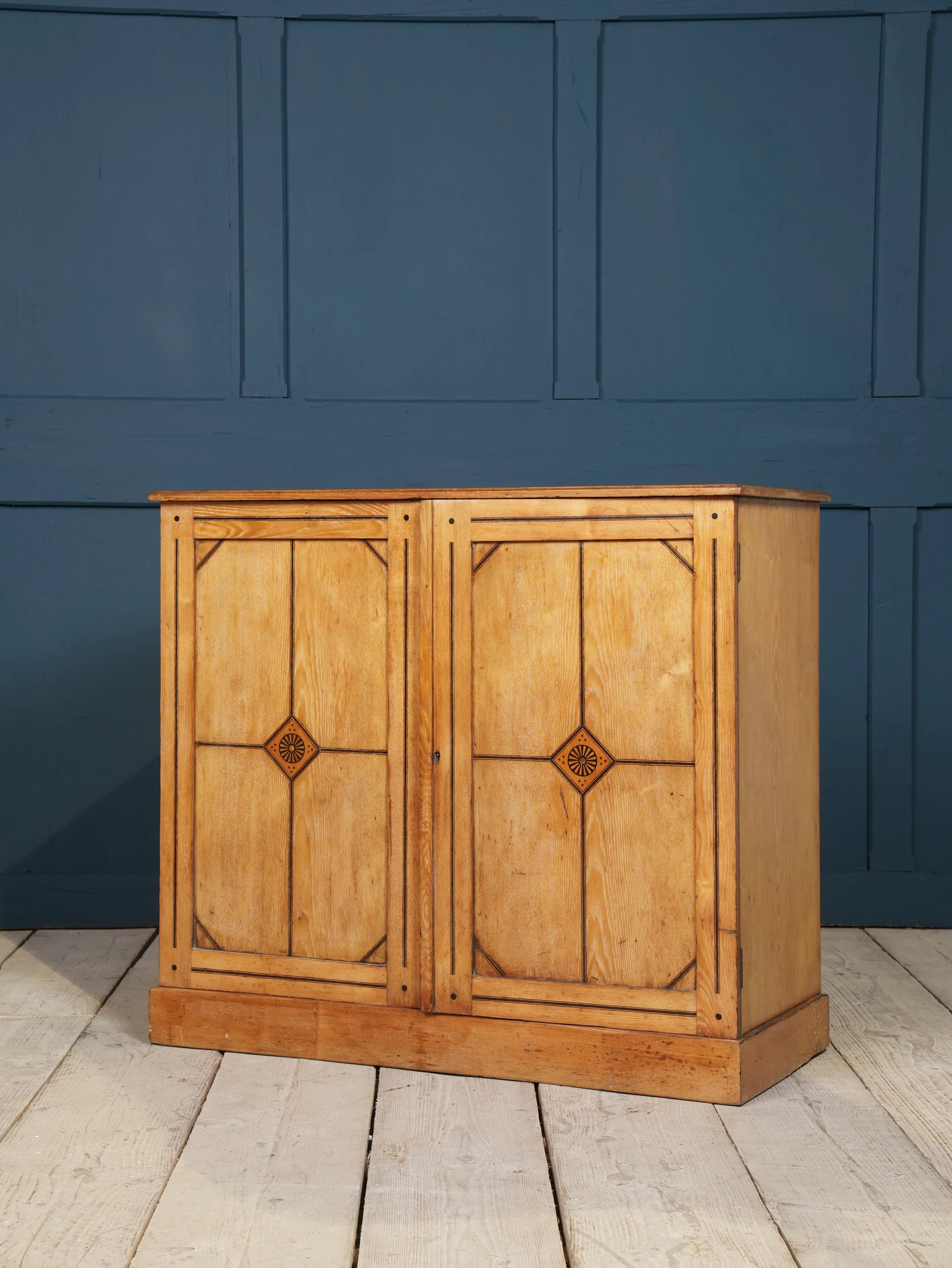 An Aesthetic Movement Ash Side Cabinet - Image 2