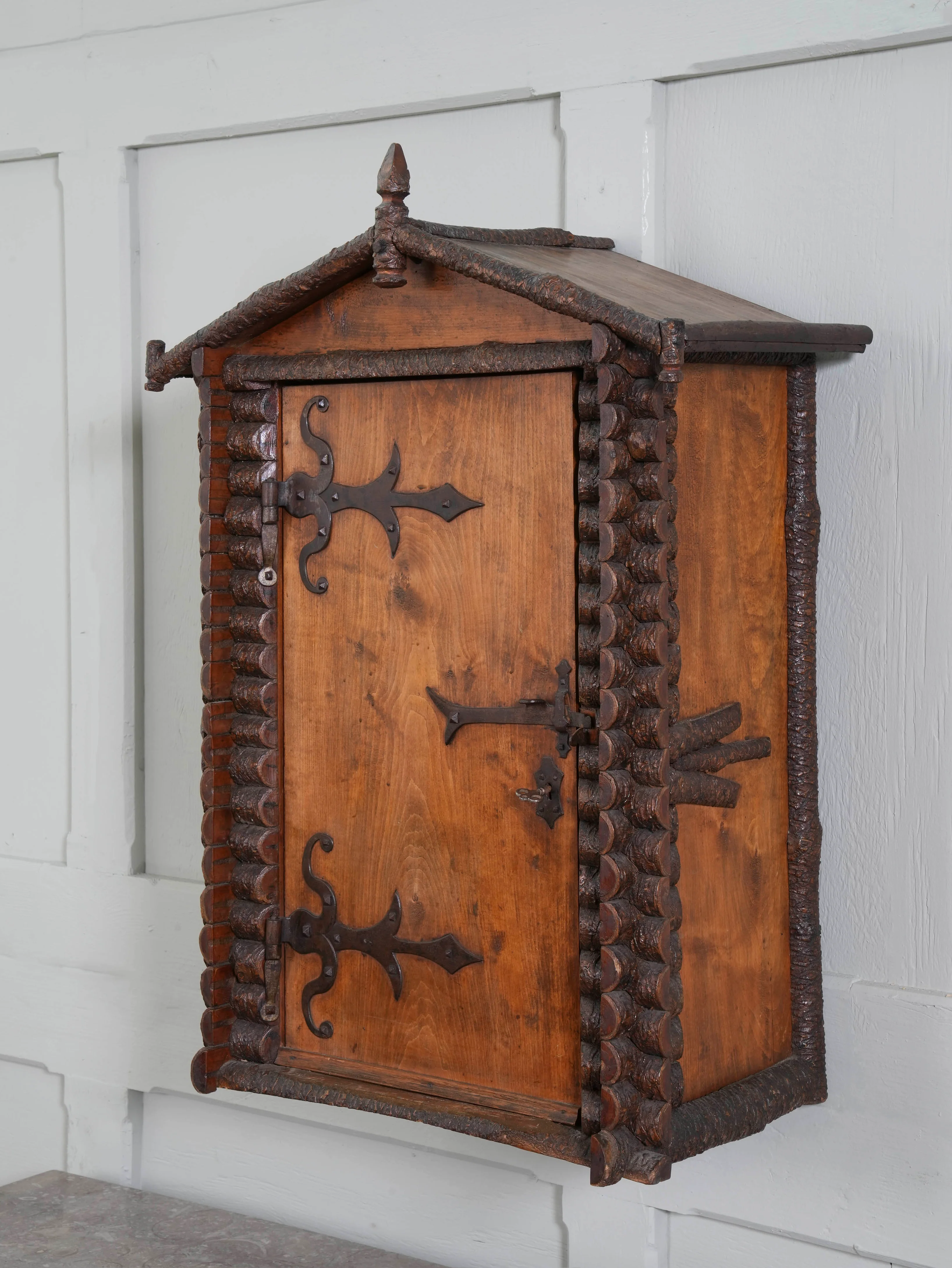A Rustic Wall Cabinet - Image 5