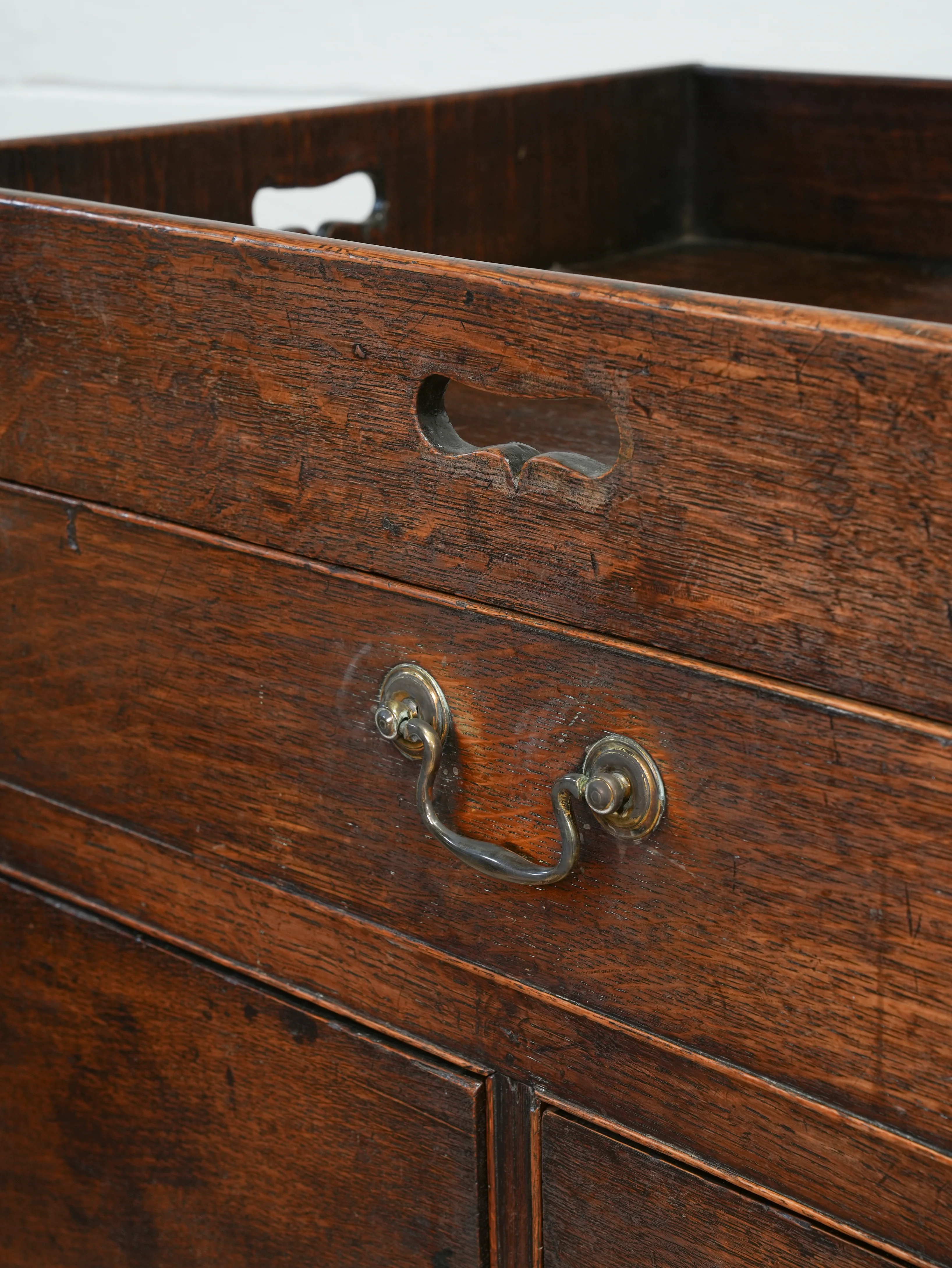 A George III Bedside Commode Cabinet - Image 12