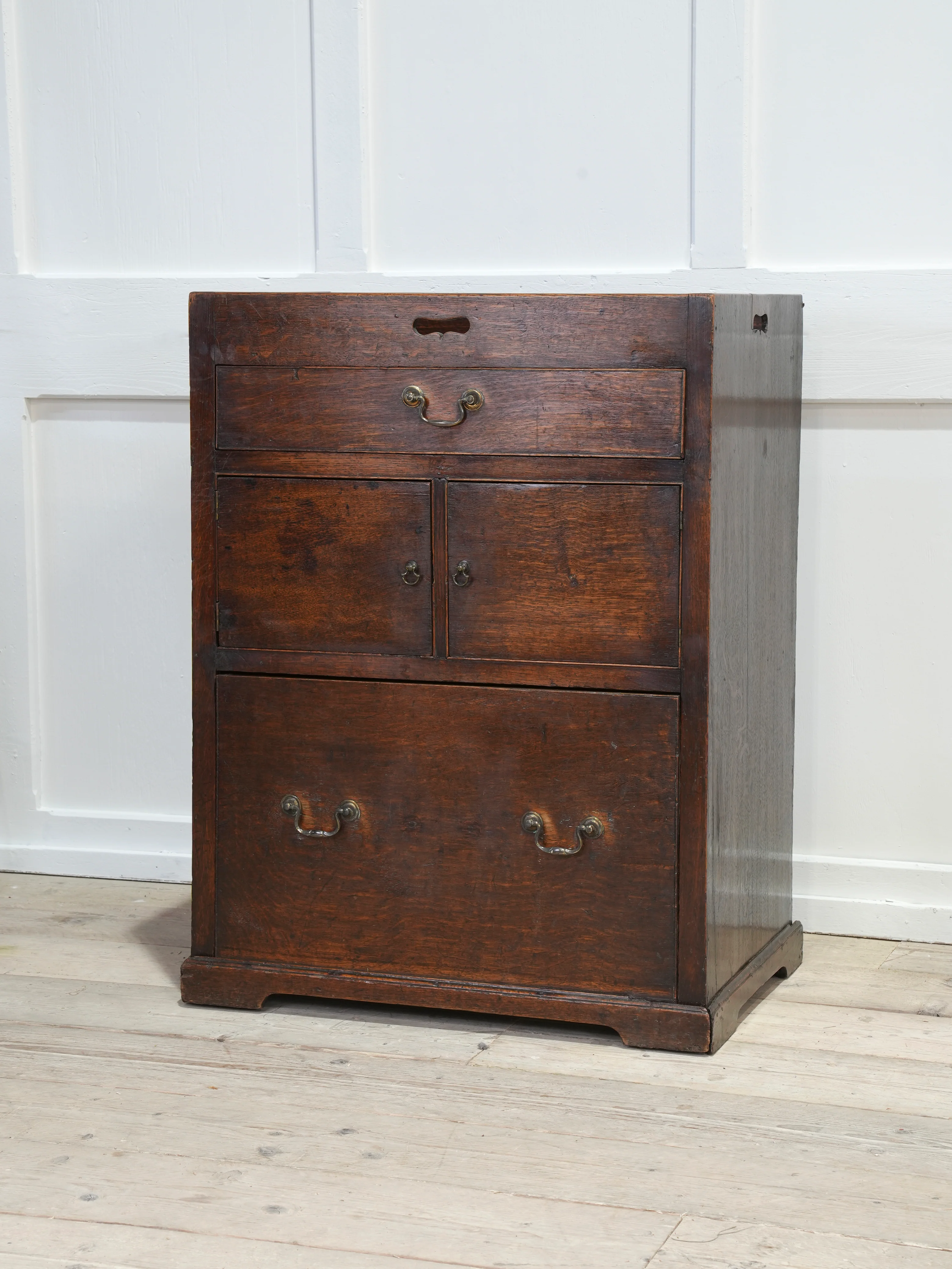 A George III Bedside Commode Cabinet - Image 2