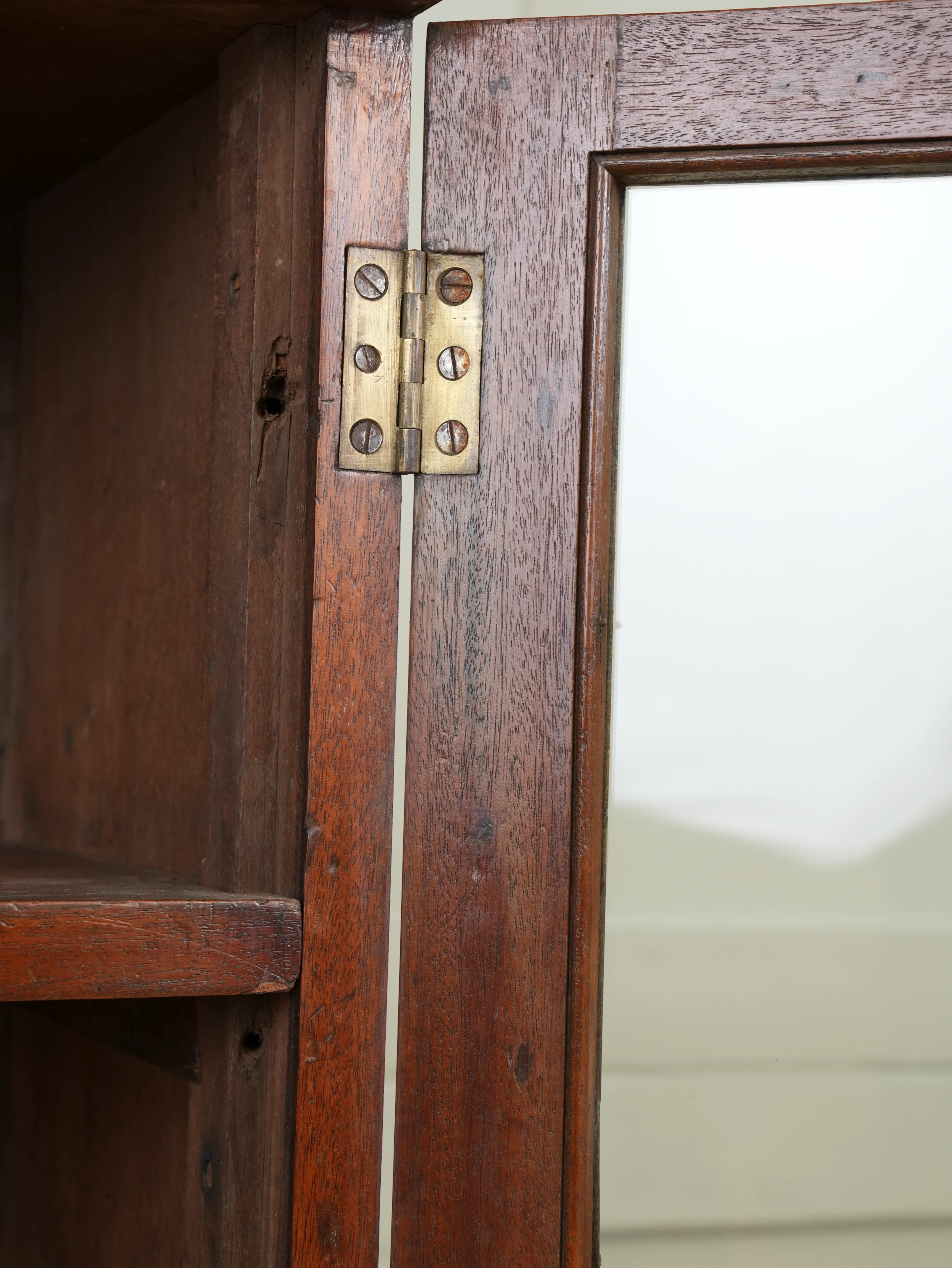 A 19th Century Glazed Campaign Cabinet - Image 11