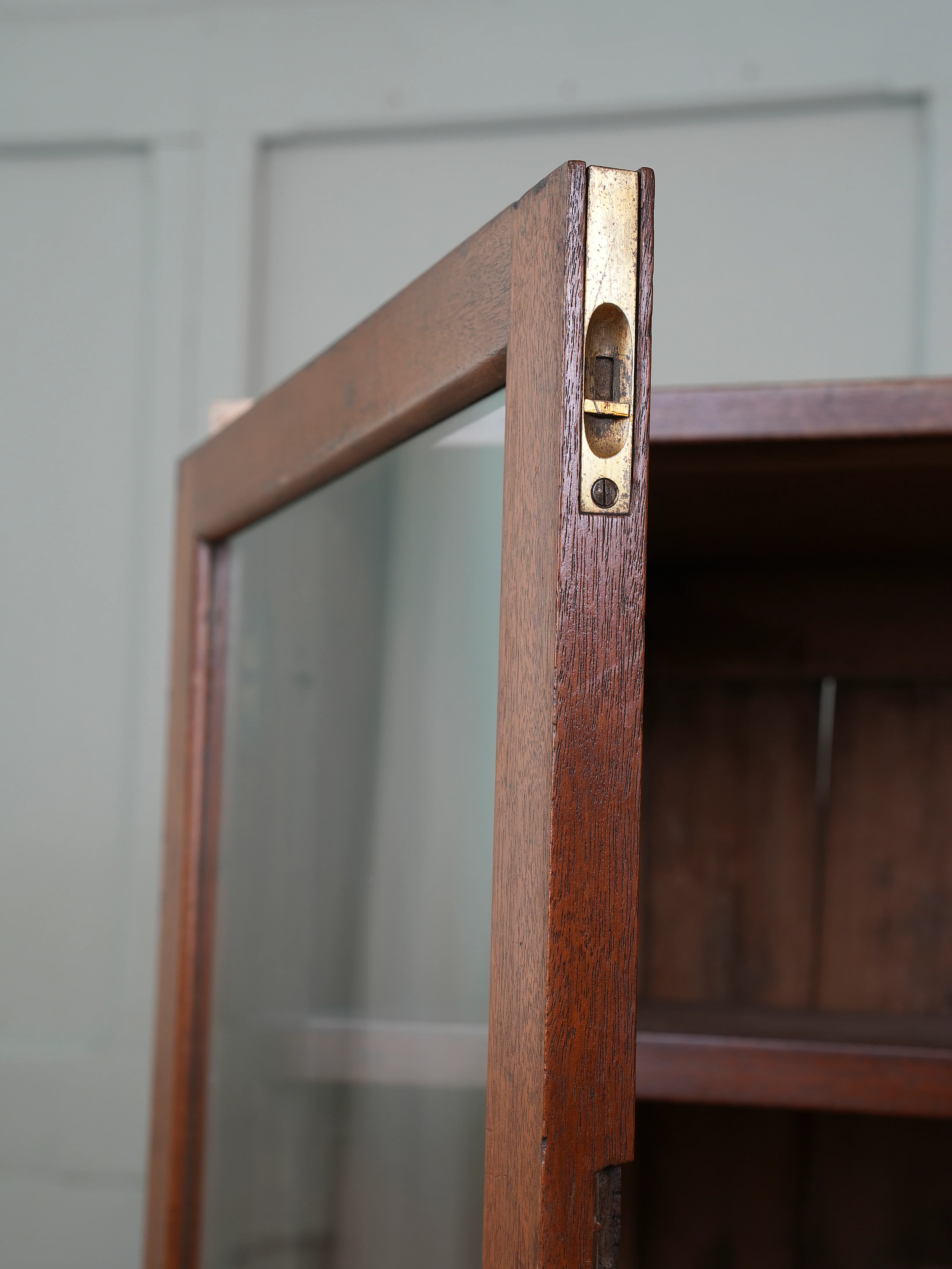 A 19th Century Glazed Campaign Cabinet - Image 13