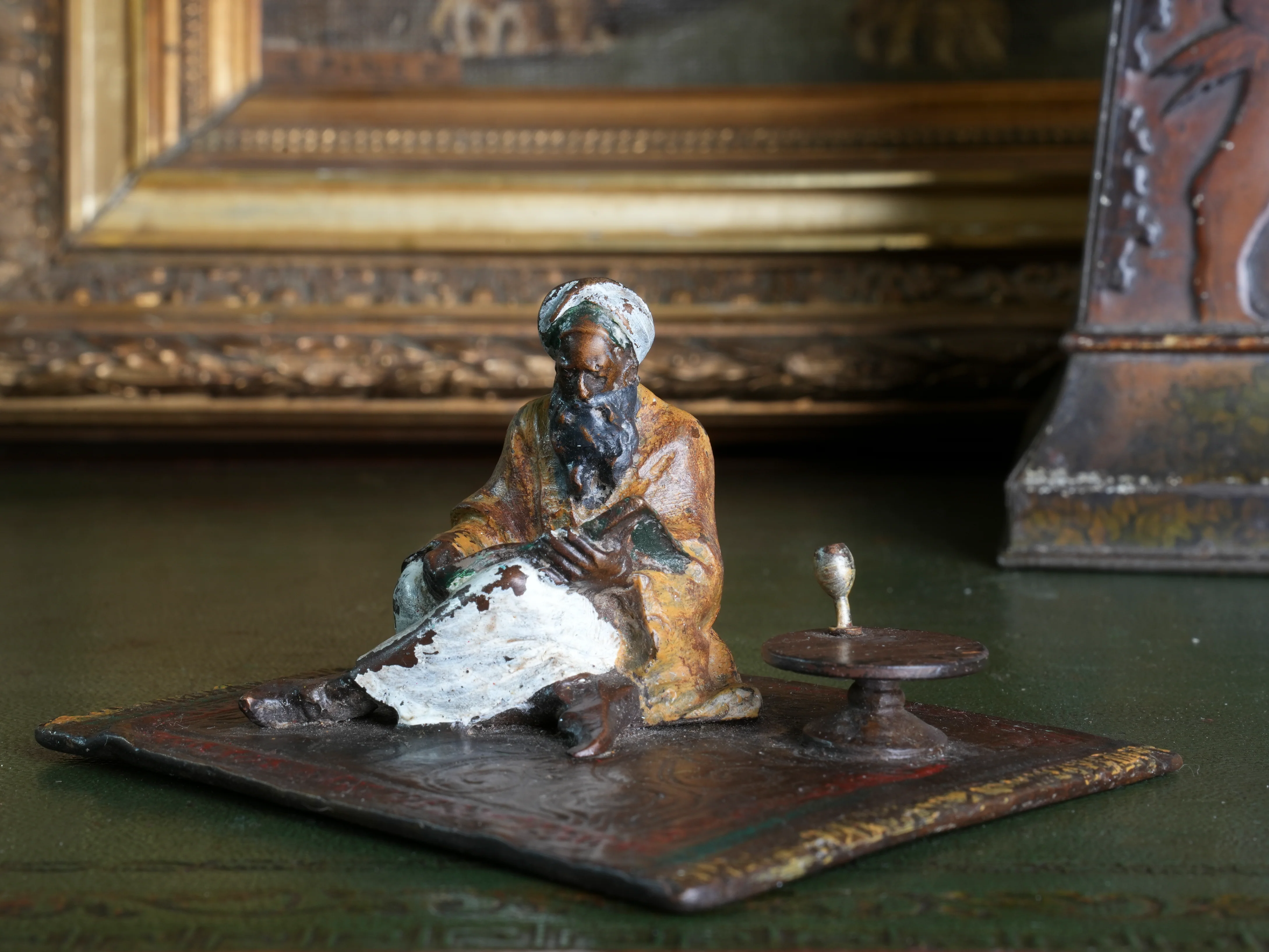 A Franz Bergman Bedouin Cold Painted Bronze - Image 3