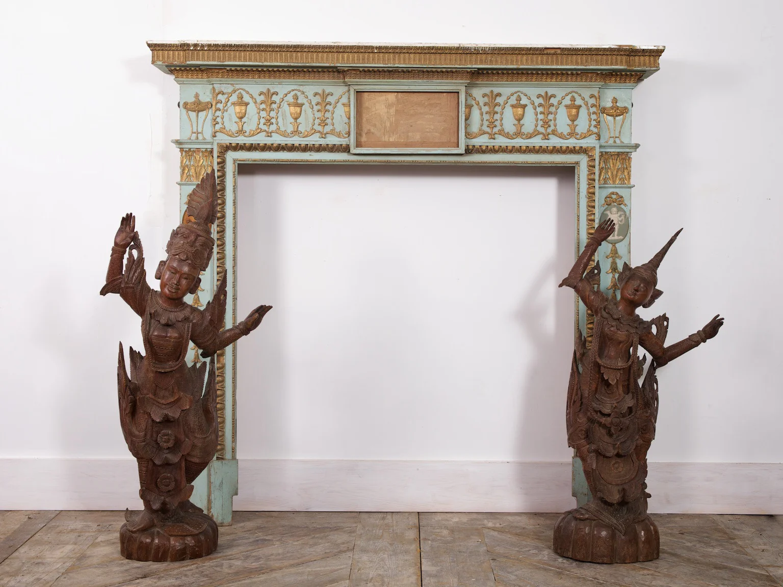 Carved Balinese Dancers - Image 12