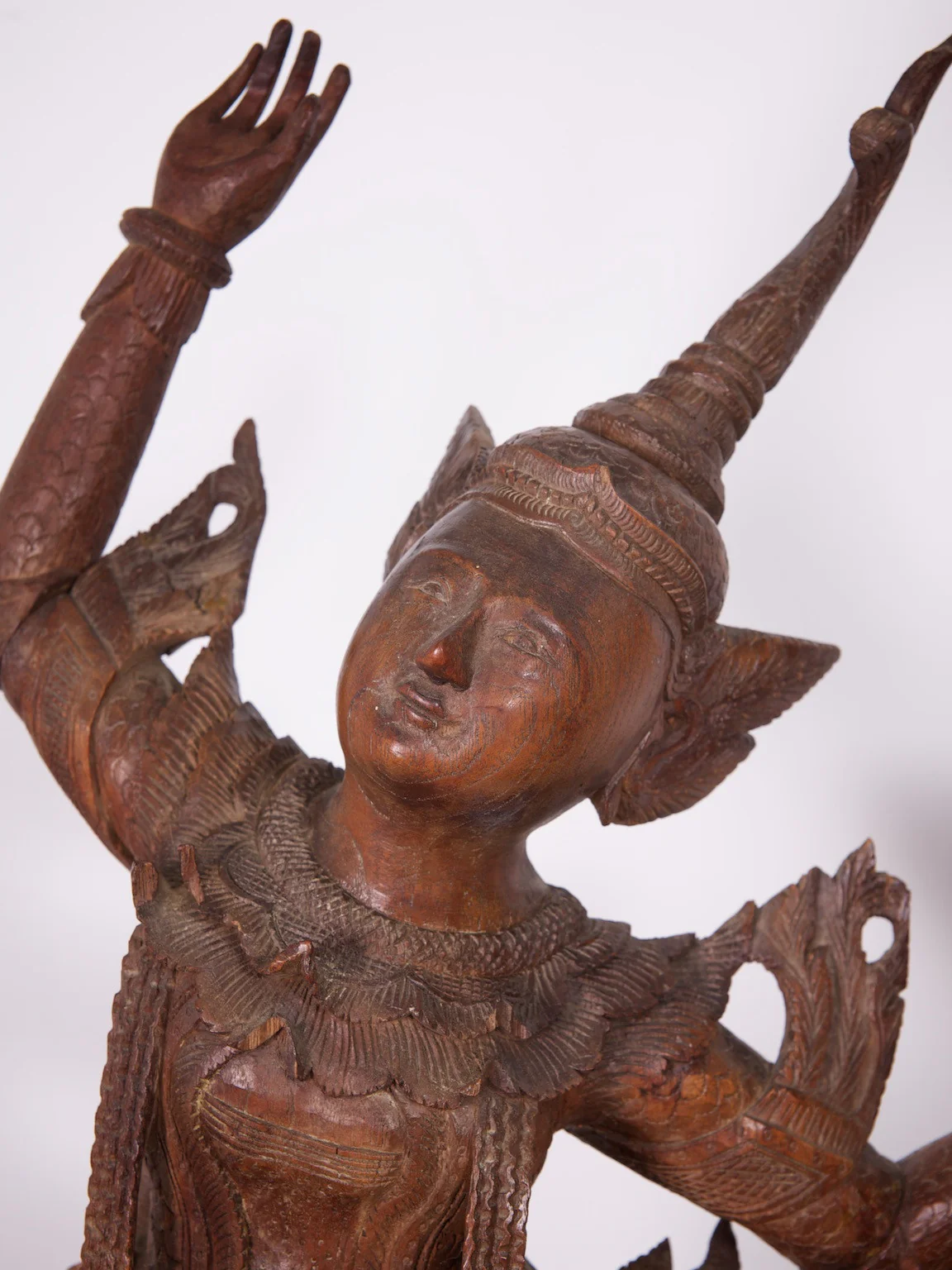 Carved Balinese Dancers - Image 8