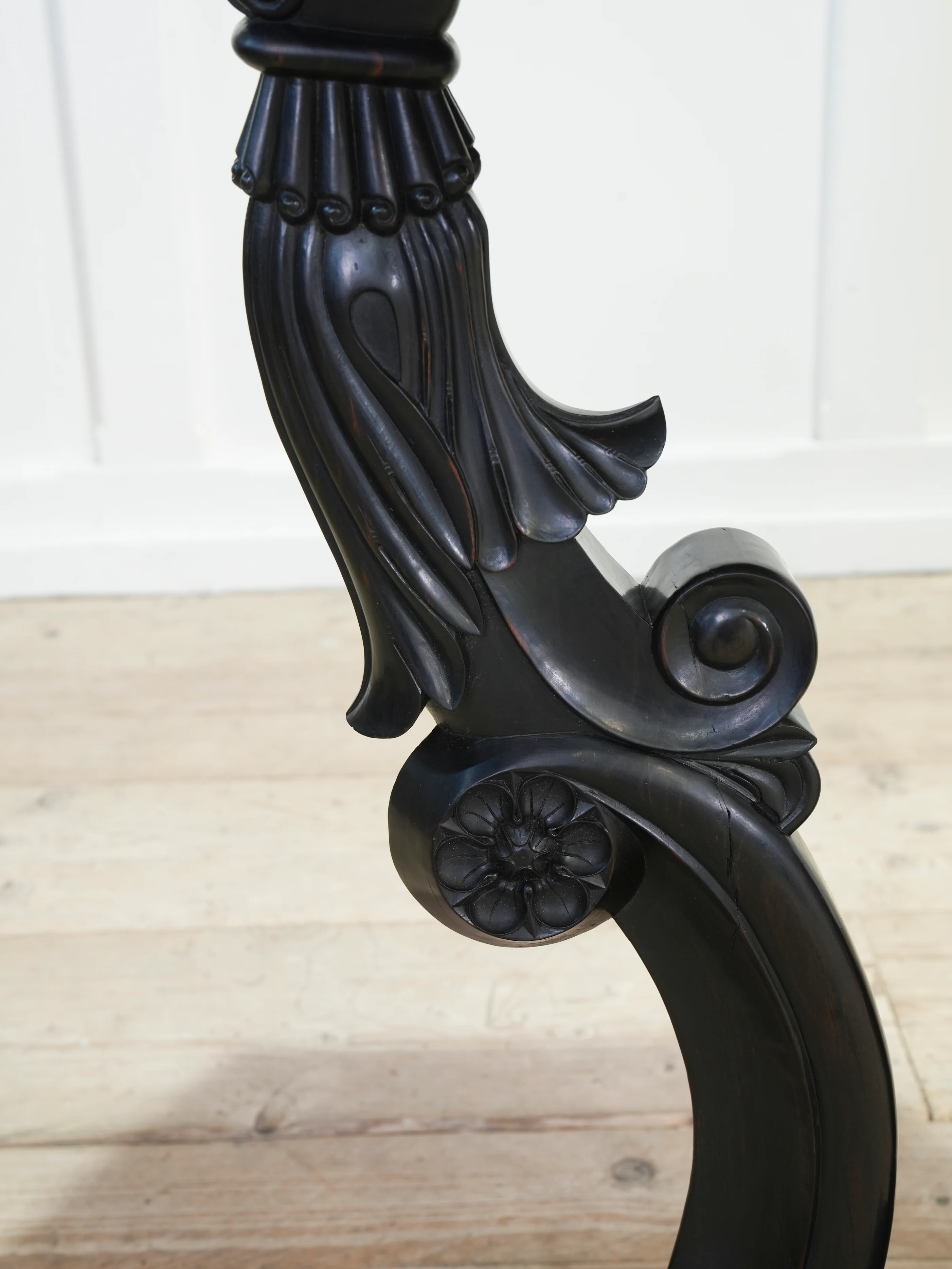 A Ceylonese Ebony & Specimen Wood Occasional Table - Image 5