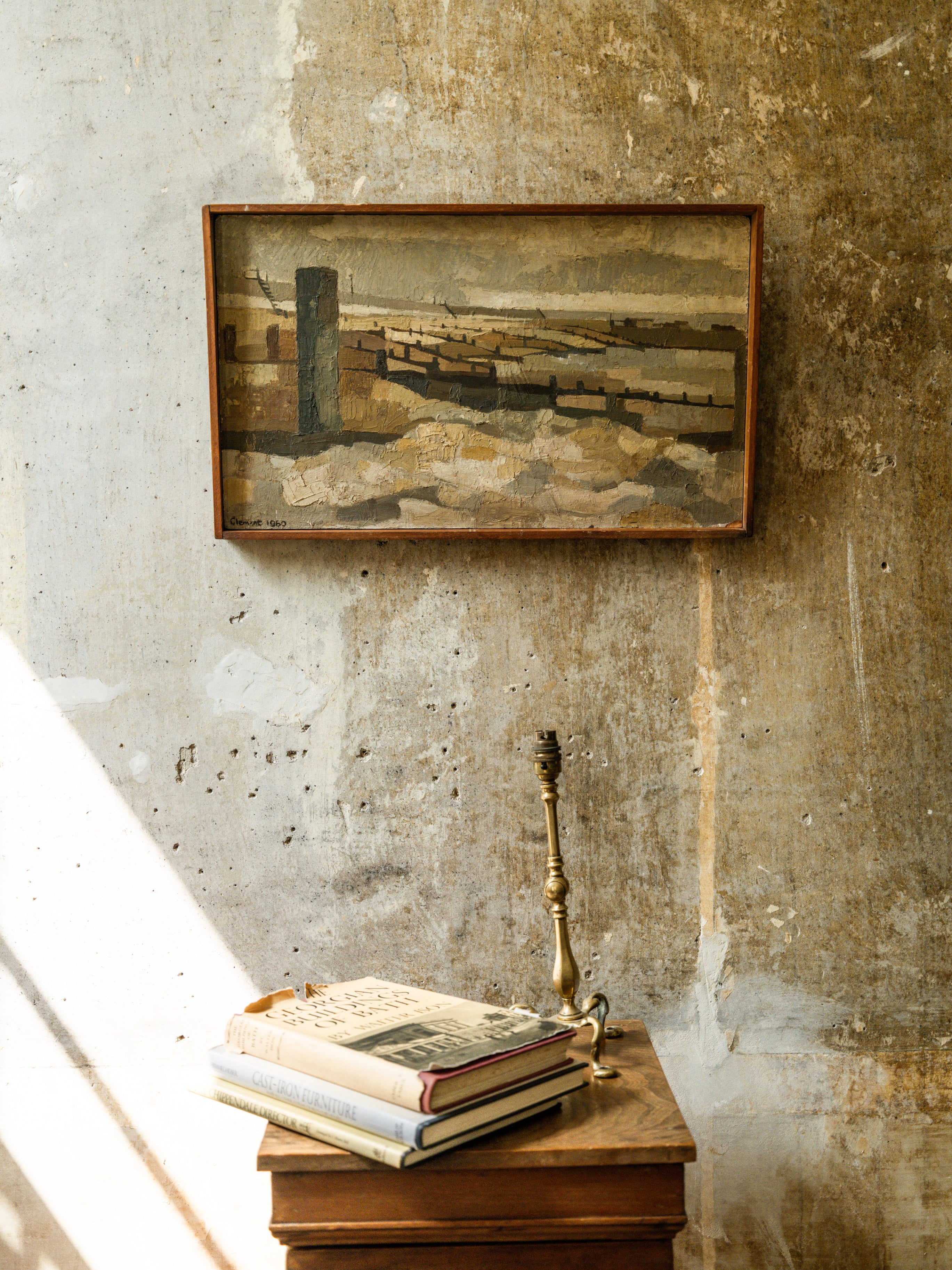 Abstract Oil on Board - Image 4