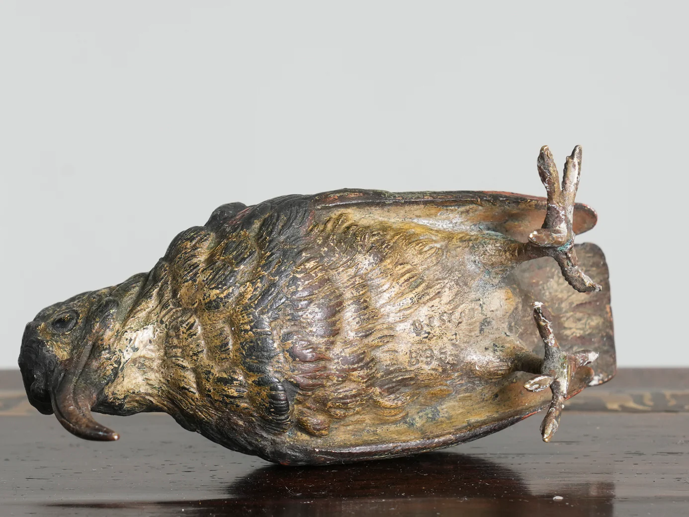 A Cold Painted Bronze Bird - Image 6