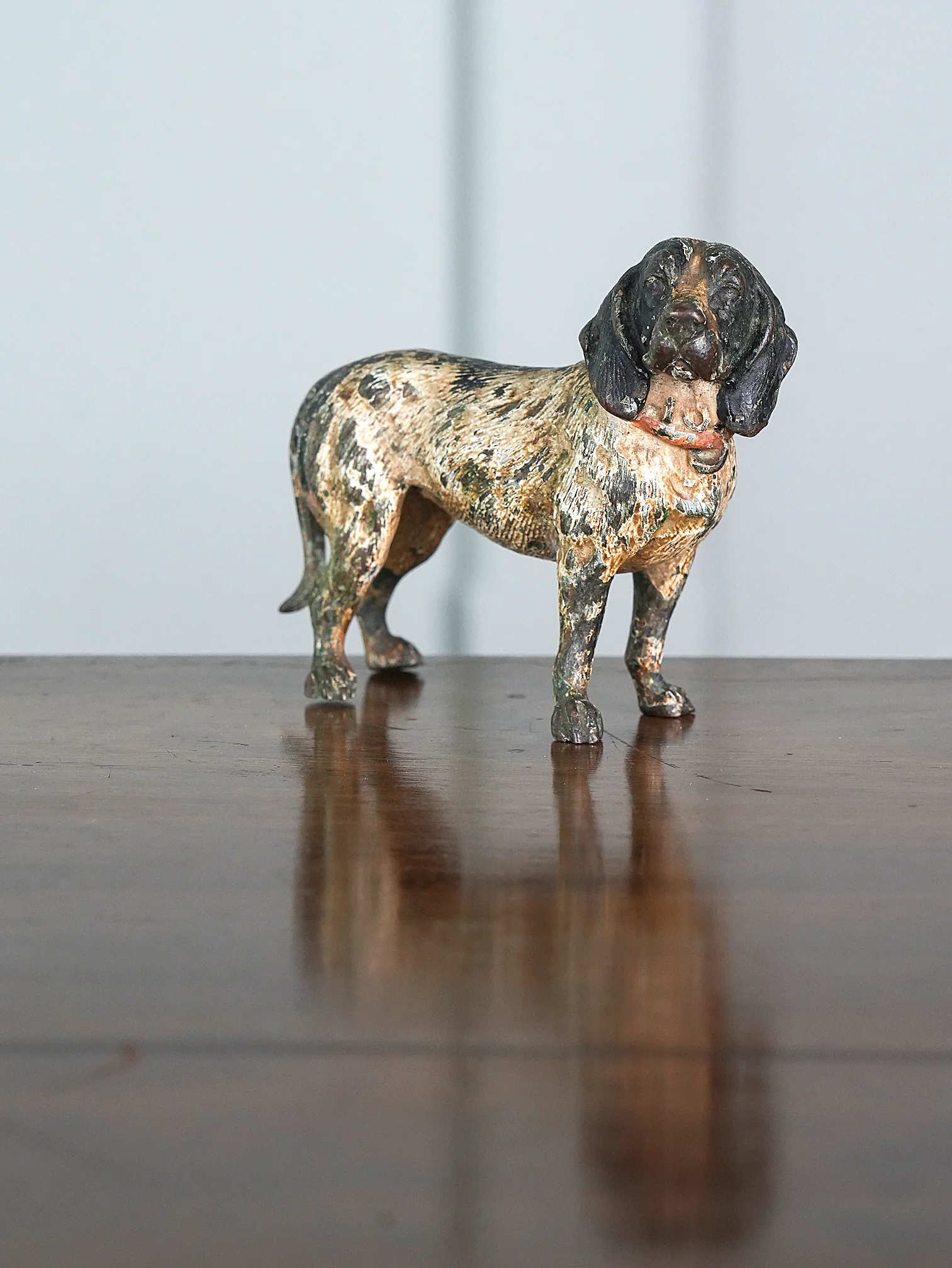 An Austrian Cold Painted Bronze Spaniel - Image 2