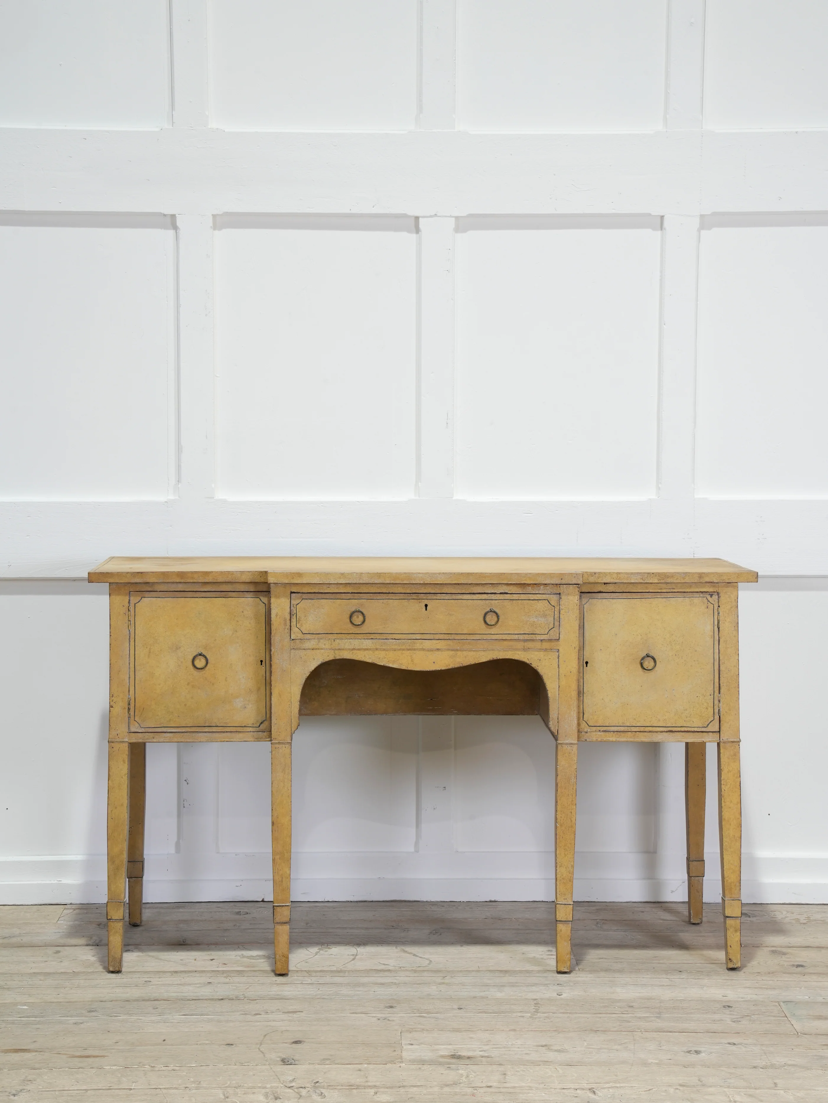 A Late Regency Painted Console Sideboard Table - Image 3