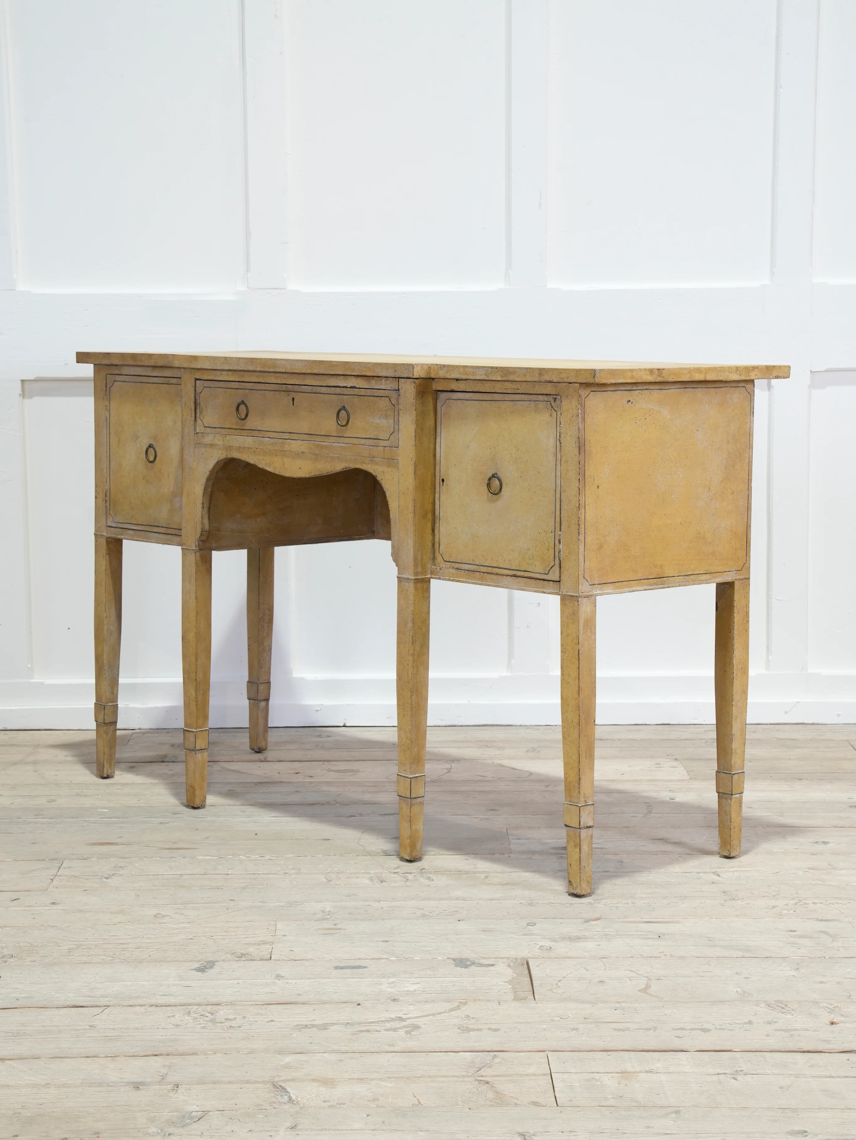A Late Regency Painted Console Sideboard Table - Image 6