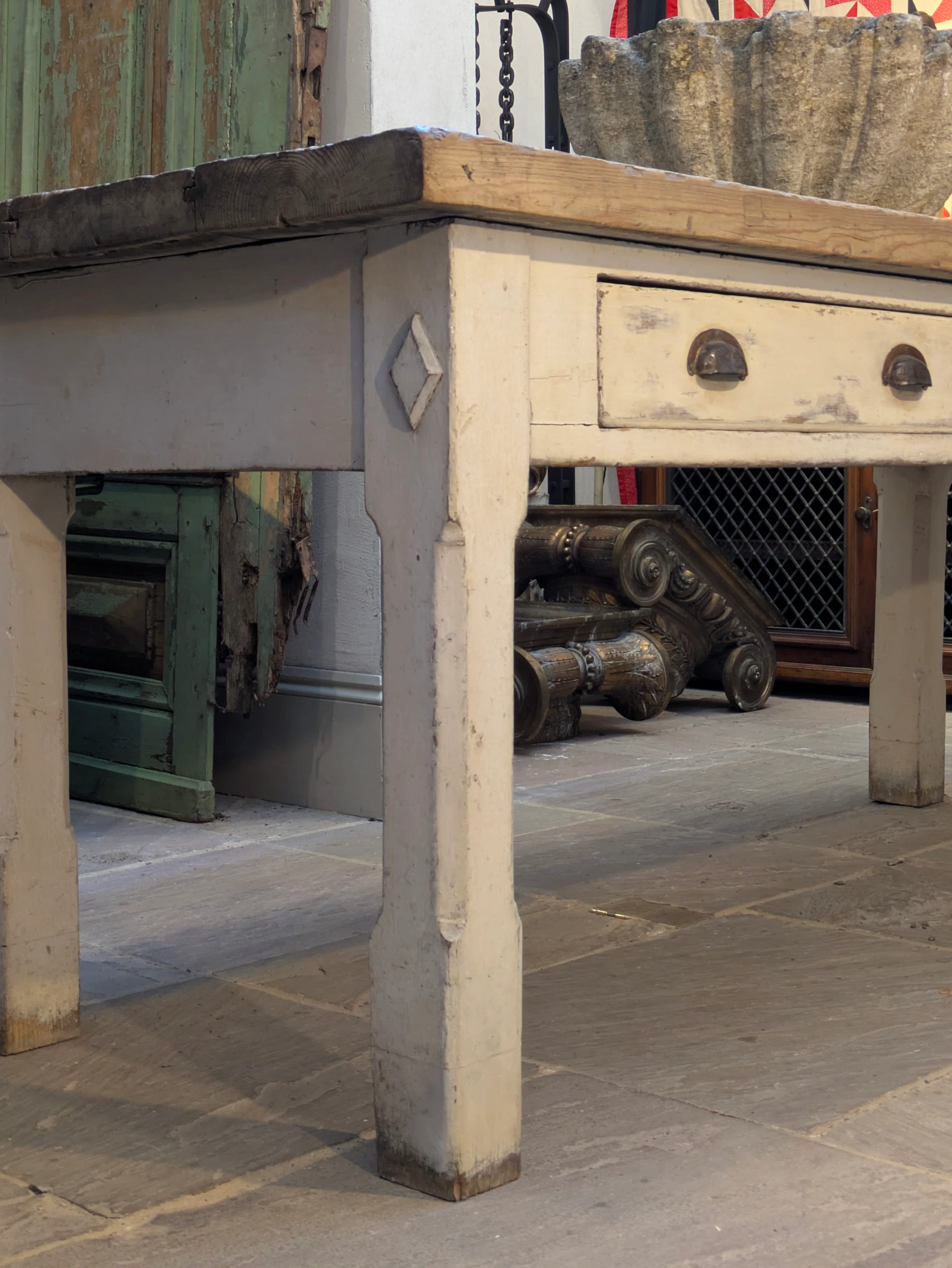 A 19th Century Prep Table - Image 2