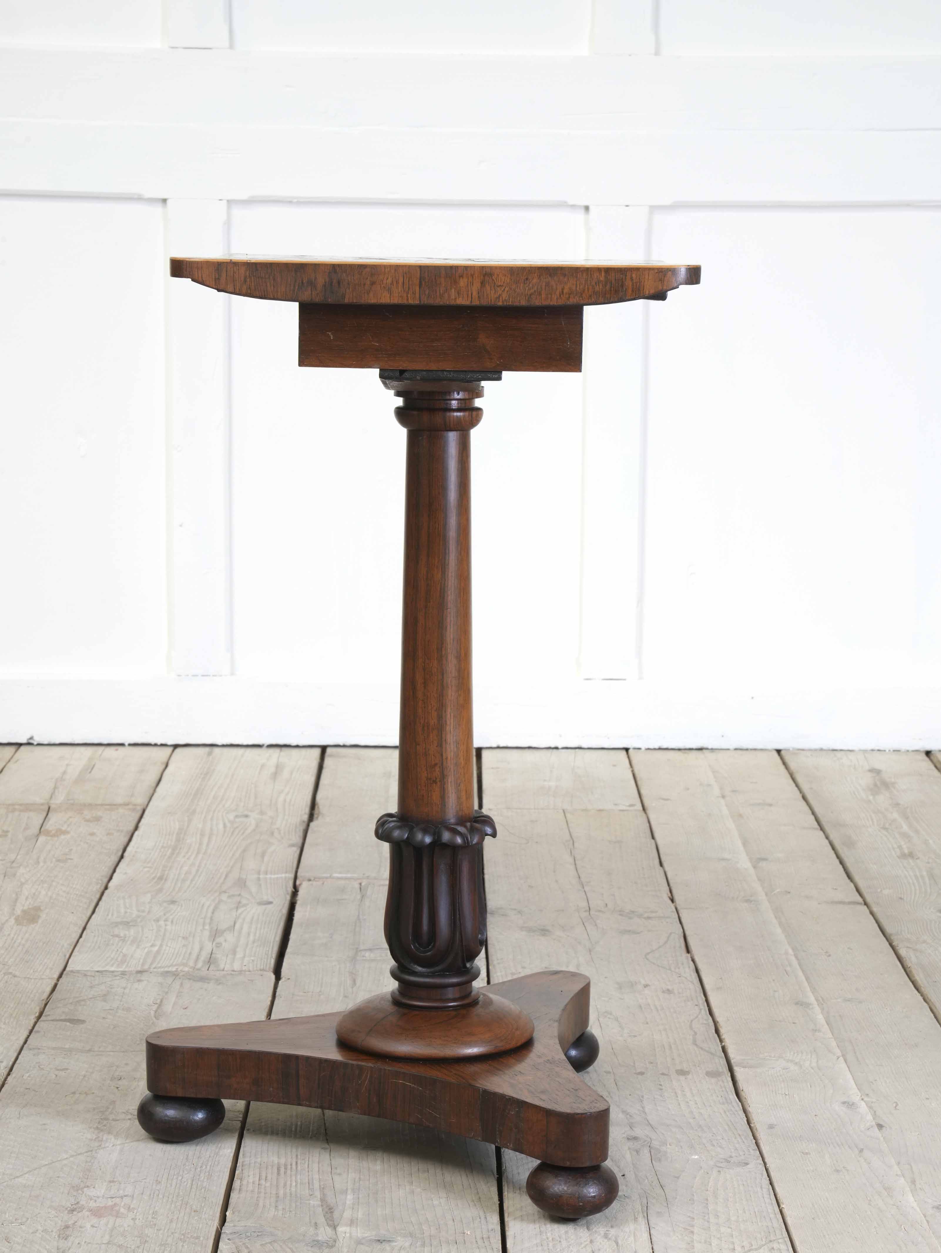 A William IV Specimen Wood Jardiniere Table by Turnbull - Image 11