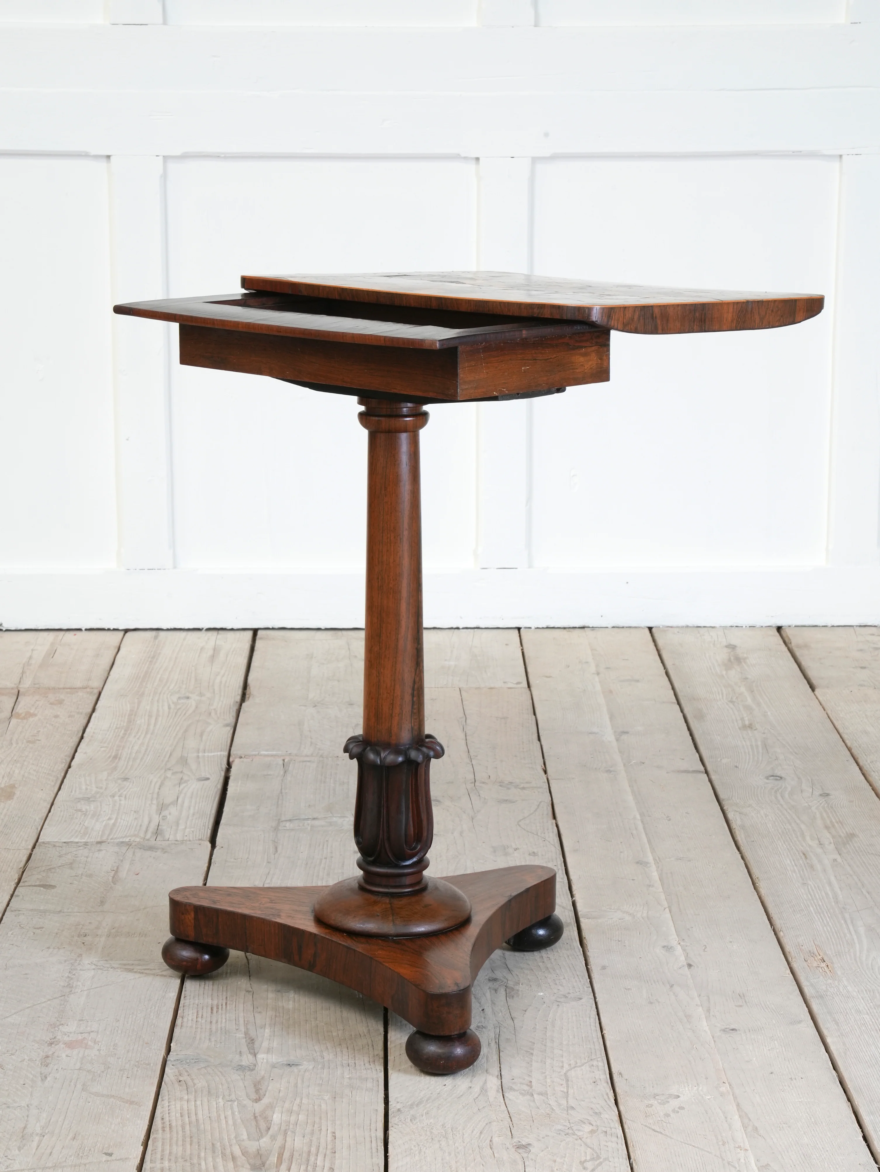 A William IV Specimen Wood Jardiniere Table by Turnbull - Image 13