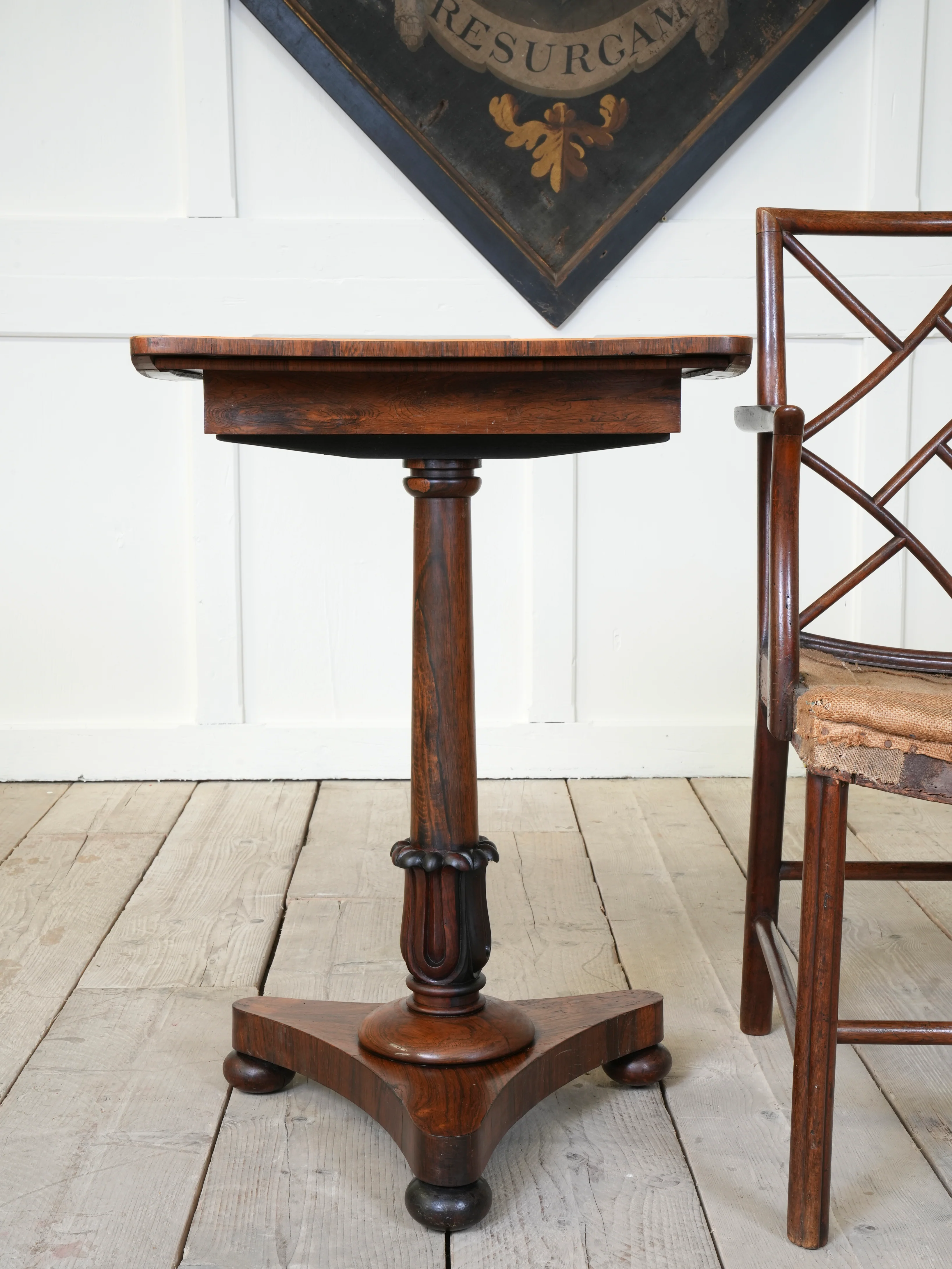 A William IV Specimen Wood Jardiniere Table by Turnbull - Image 18
