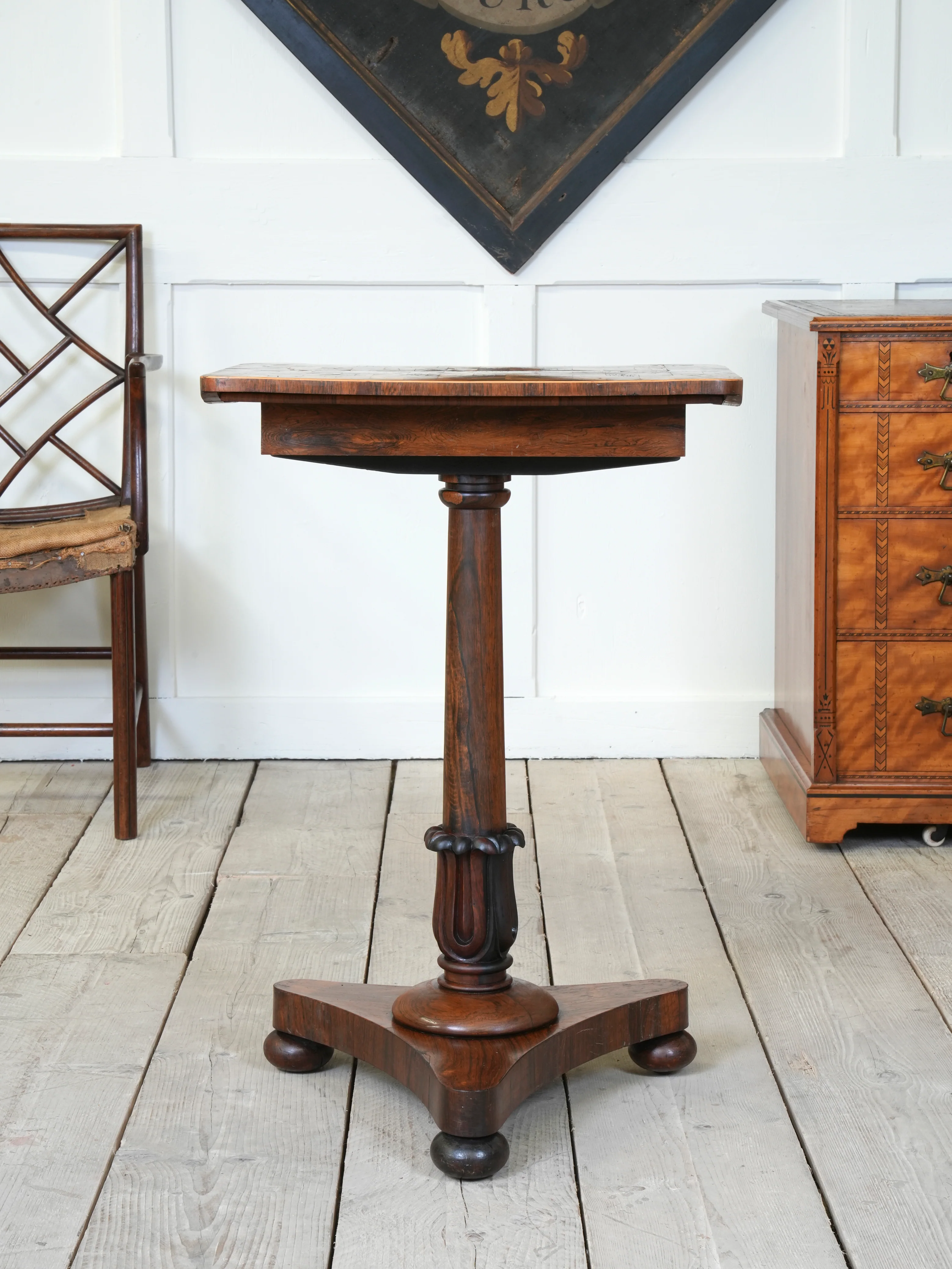 A William IV Specimen Wood Jardiniere Table by Turnbull - Image 3