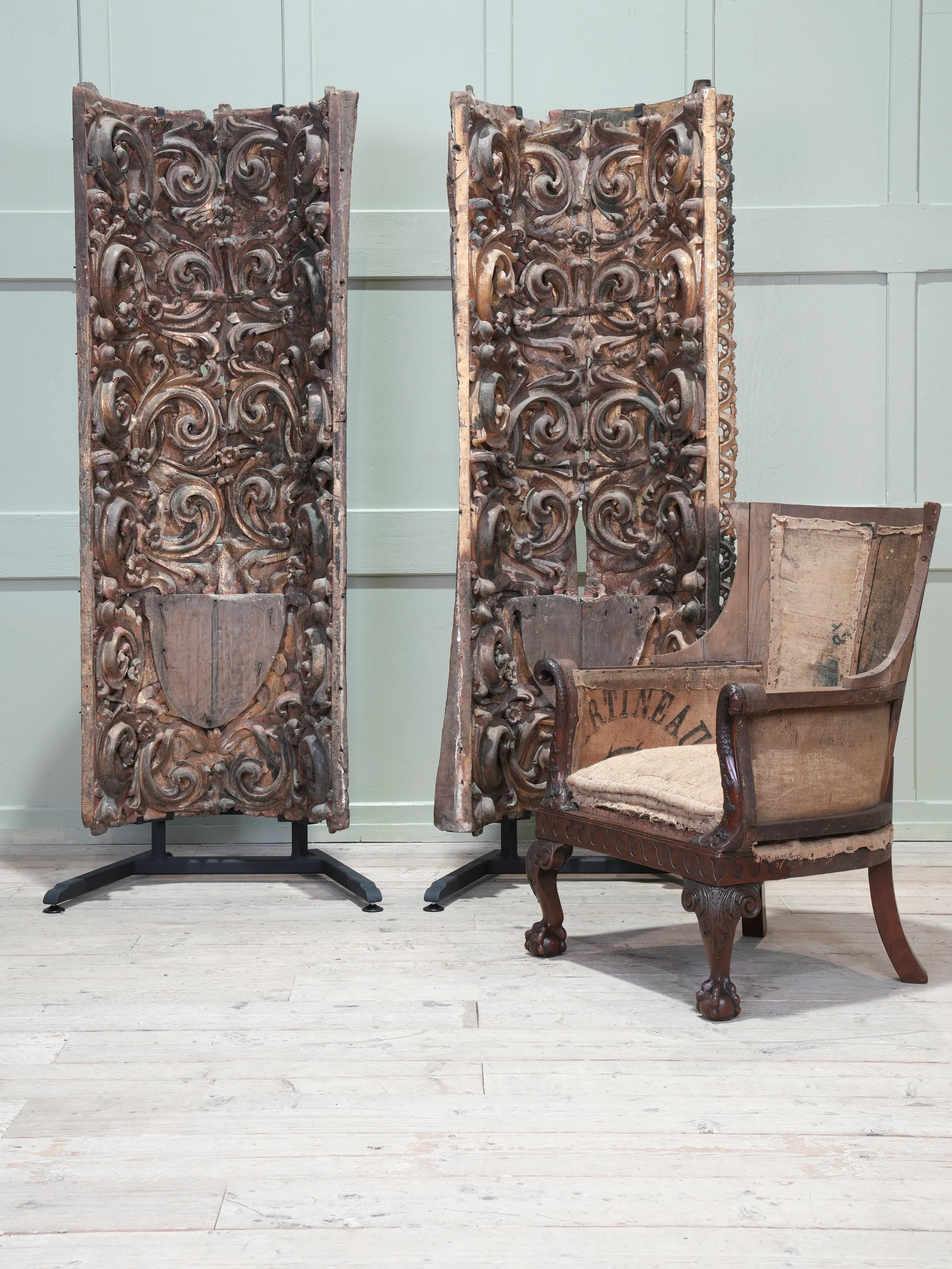 A Pair of 18th Century Portuguese Baroque Niches - Image 3