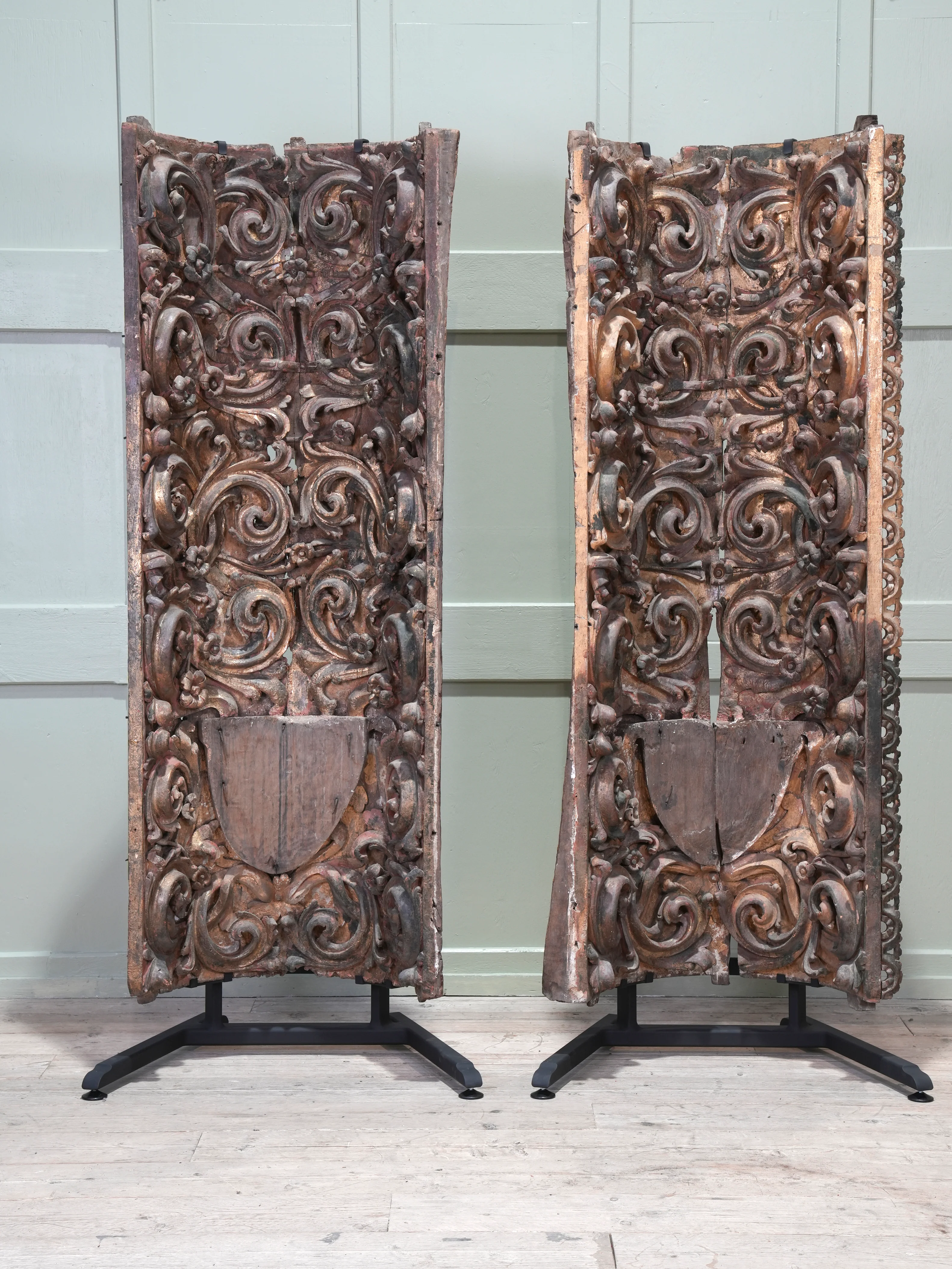 A Pair of 18th Century Portuguese Baroque Niches - Image 5