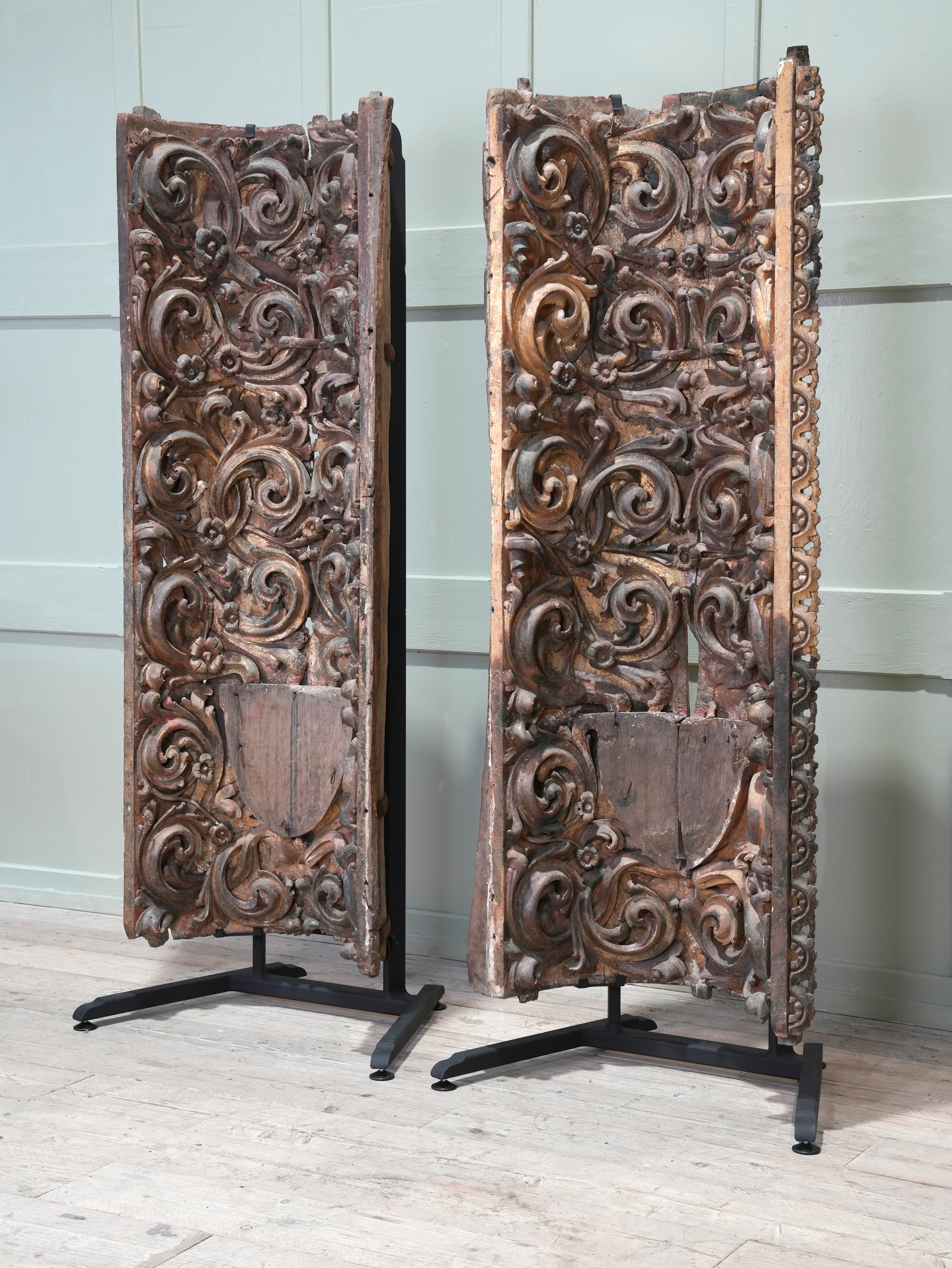 A Pair of 18th Century Portuguese Baroque Niches - Image 6