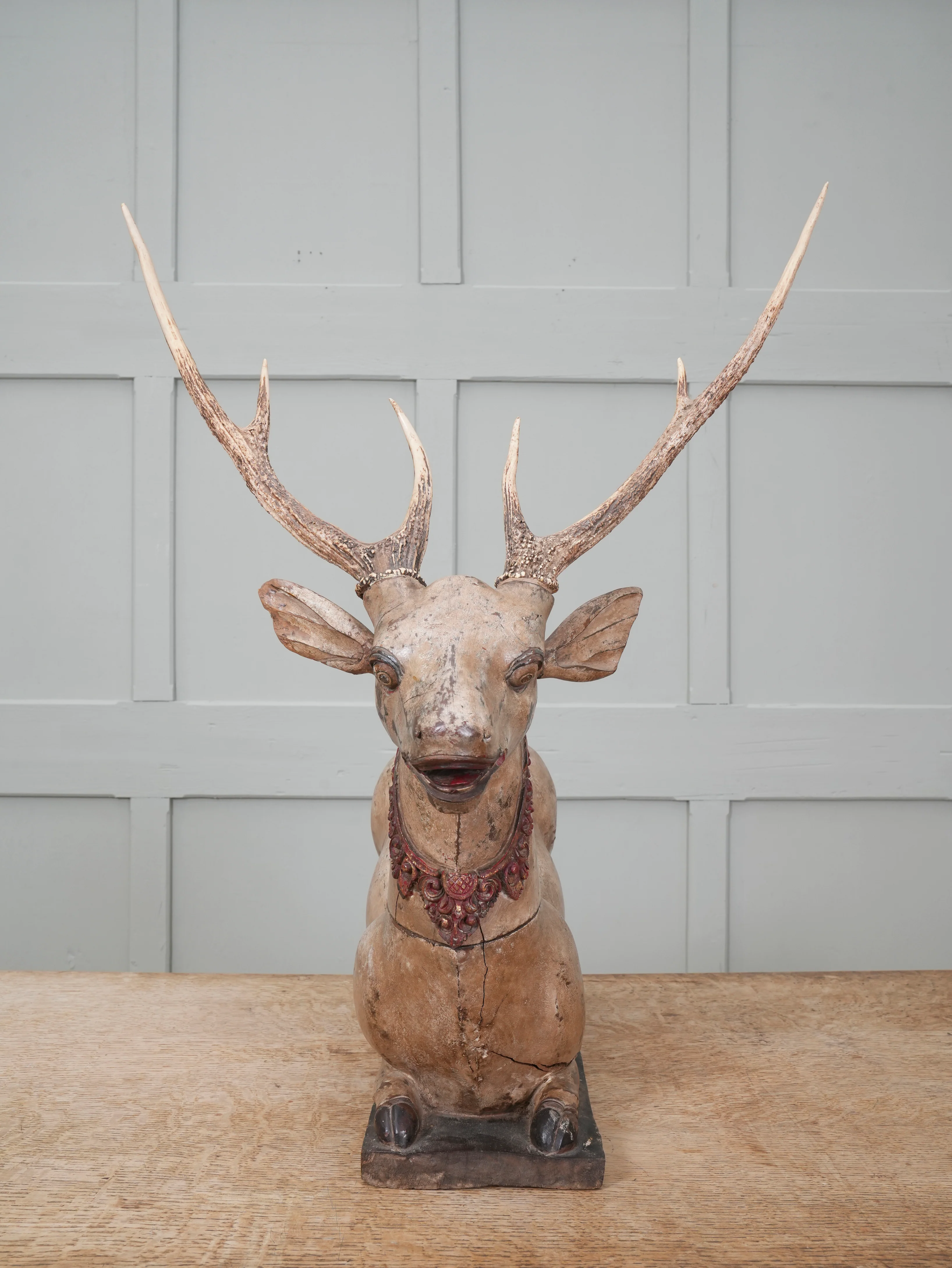 A 19th Century Recumbent Deer - Image 9