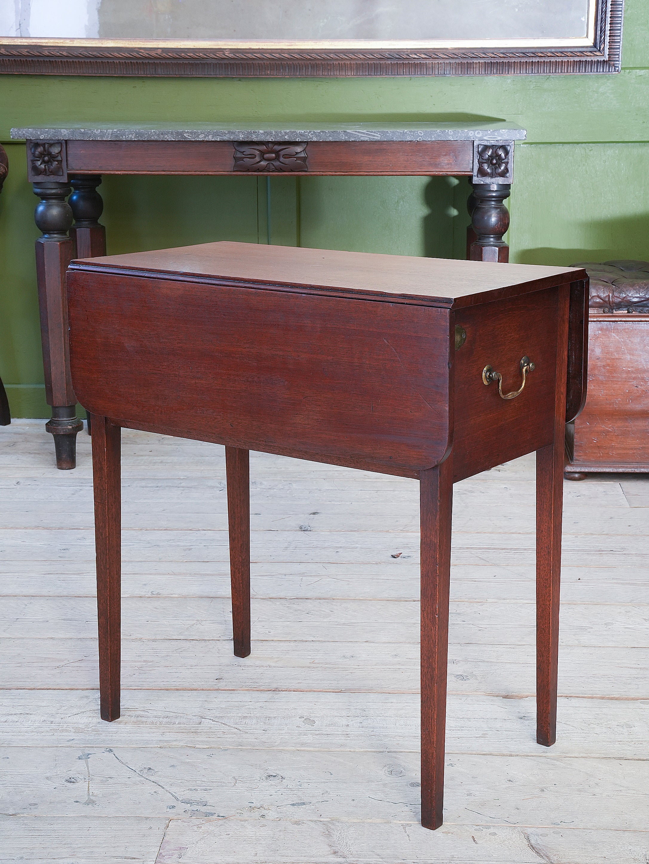 A Regency Mahogany Deception Table - Image 2