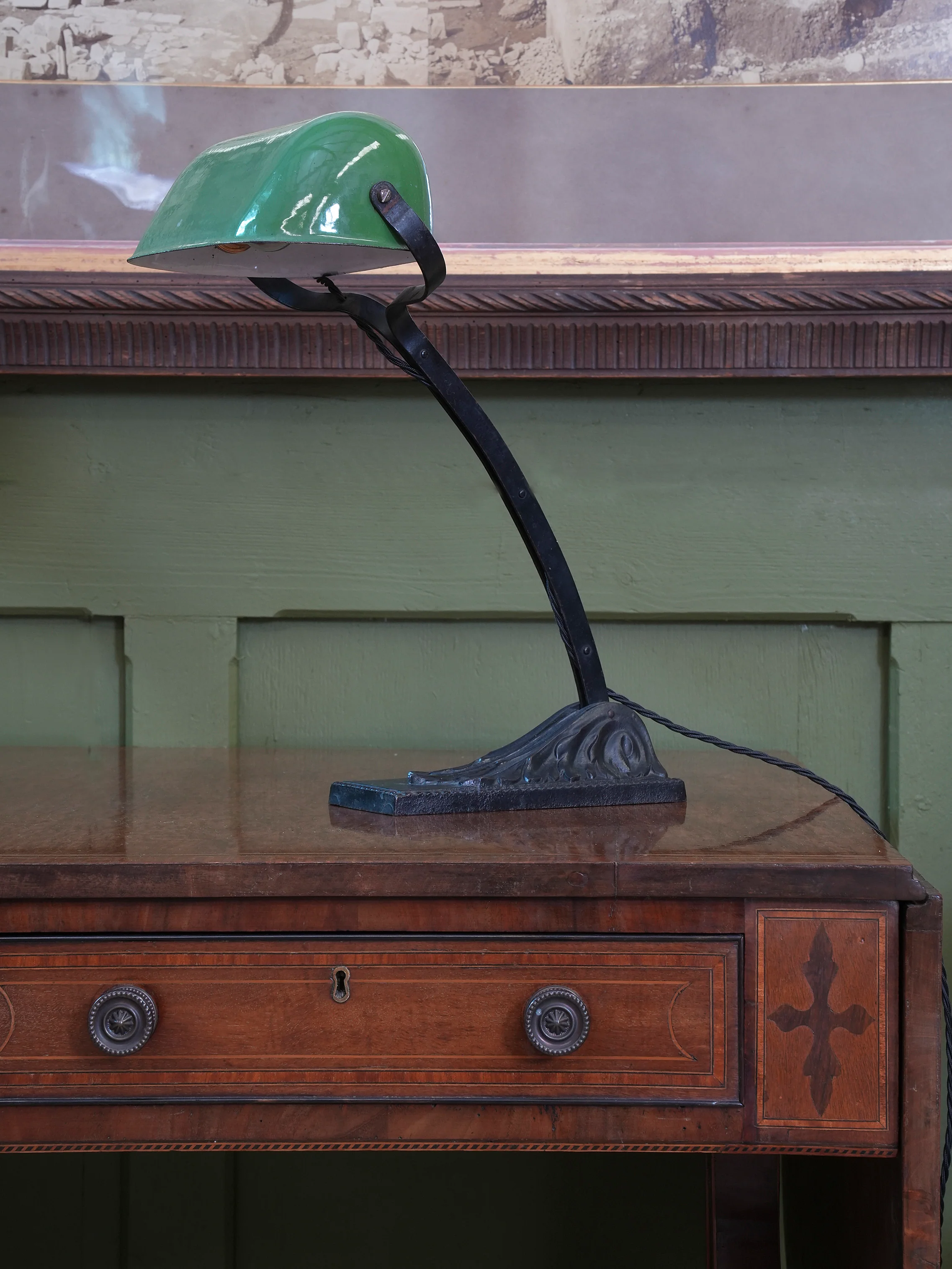 A 1930s Industrial Desk Lamp