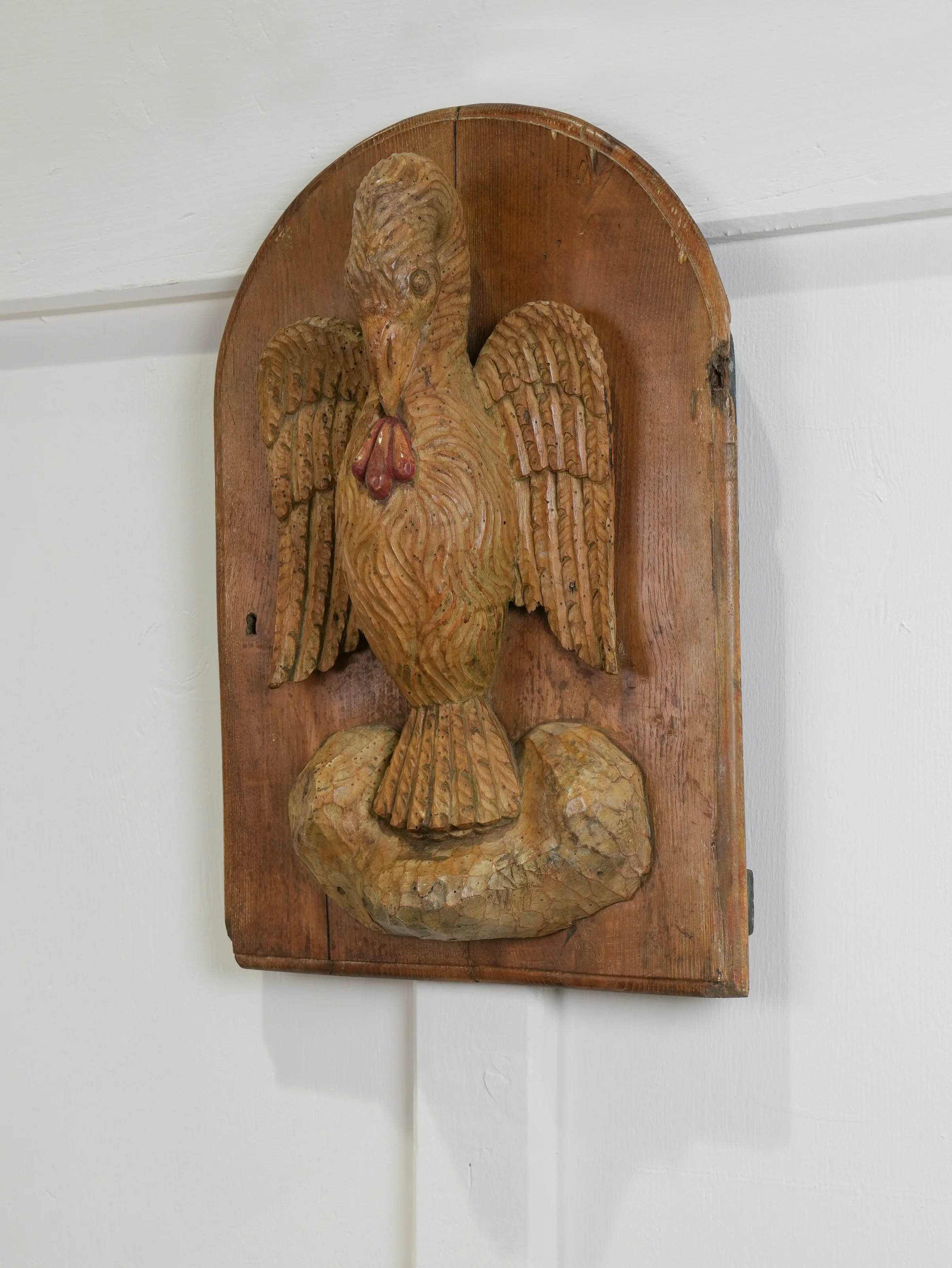 An 18th Century Carved Pelican - Image 4